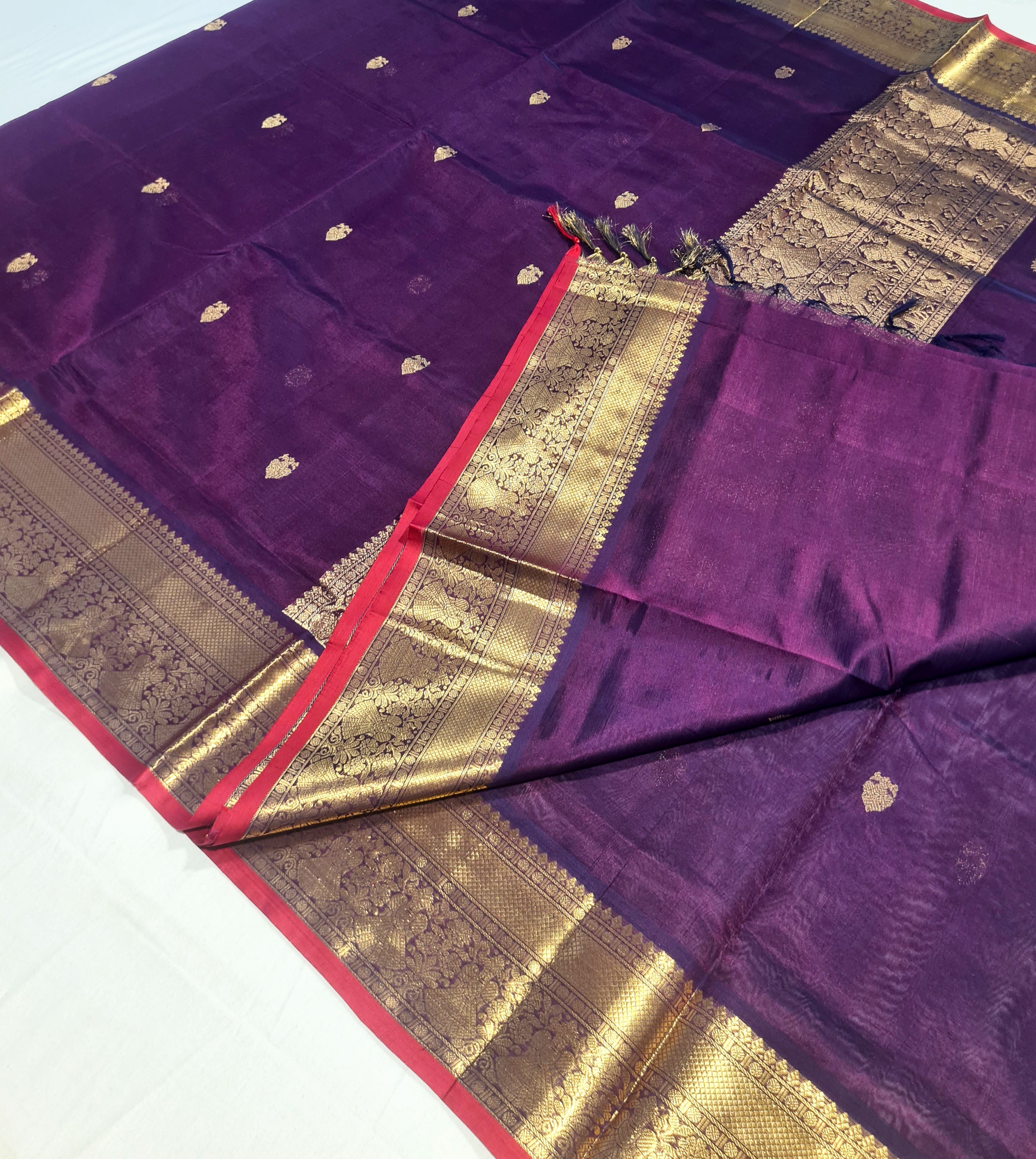 Kanchipuram Pure Silk Cotton Saree