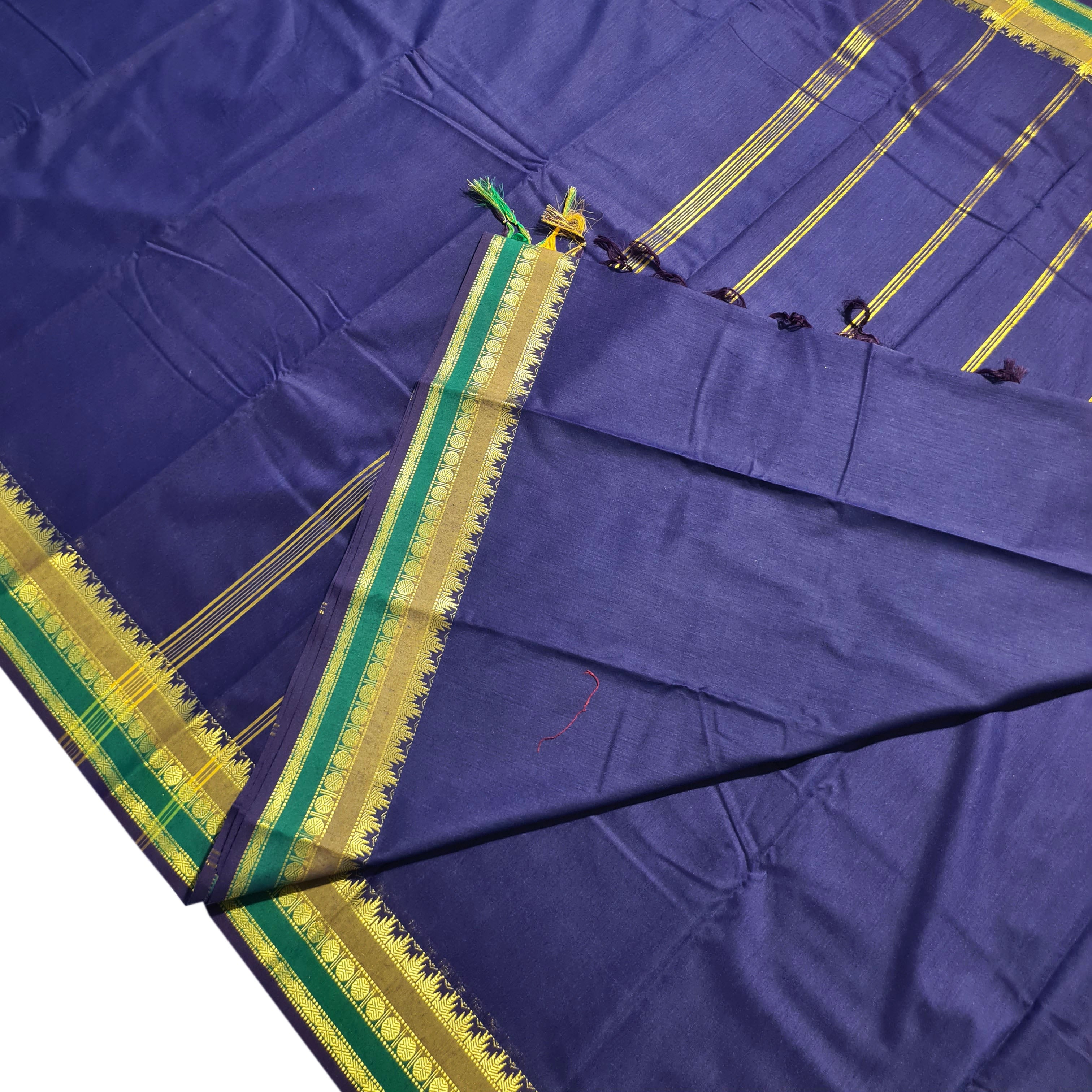 Vairaoosi Agarlic Cotton Silk Sarees