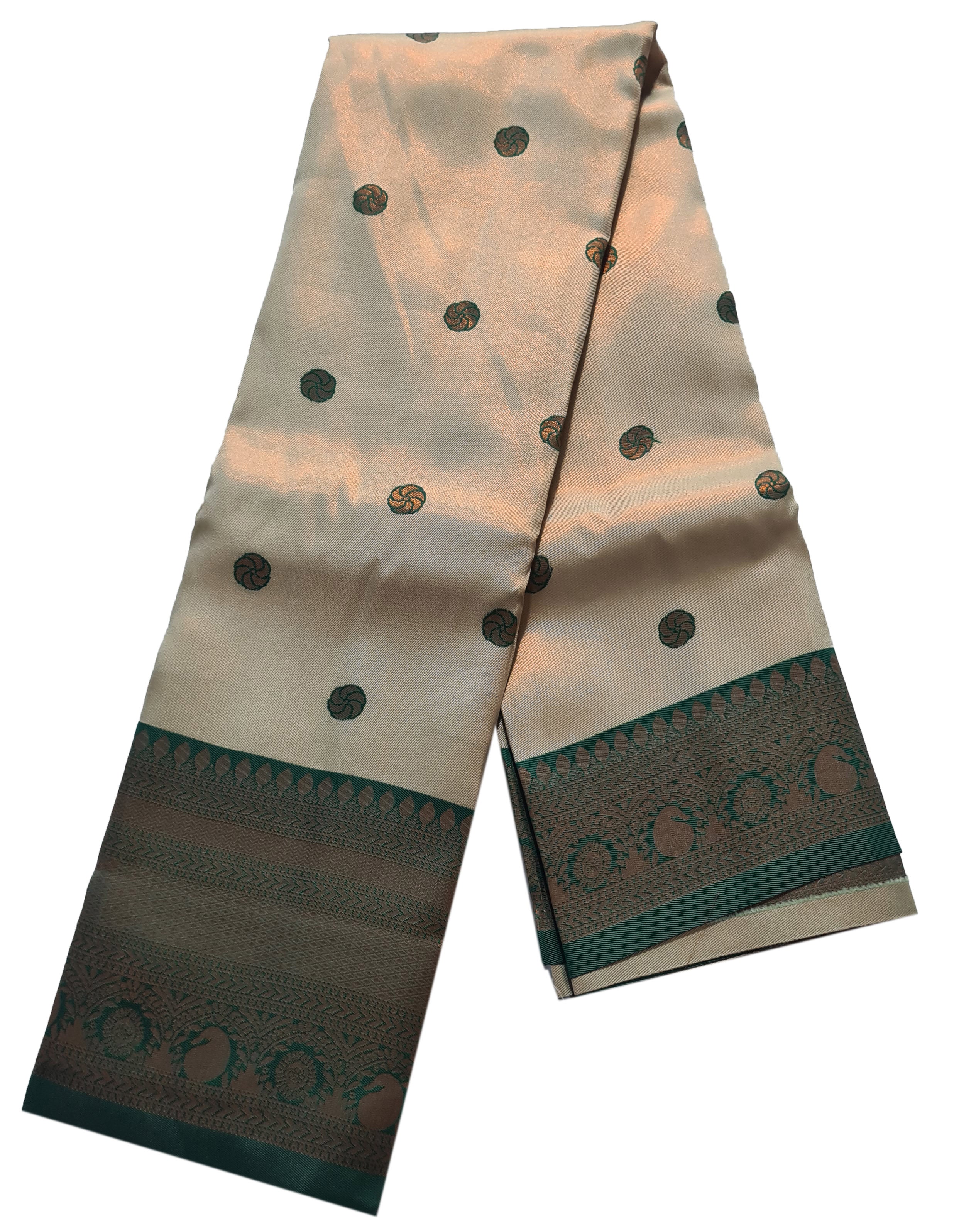 Antique Zari Butta Silk Saree