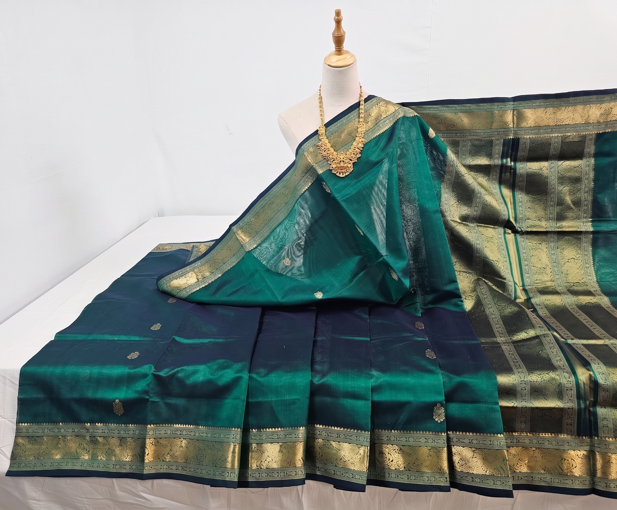 Kanchipuram Pure Silk Cotton Saree