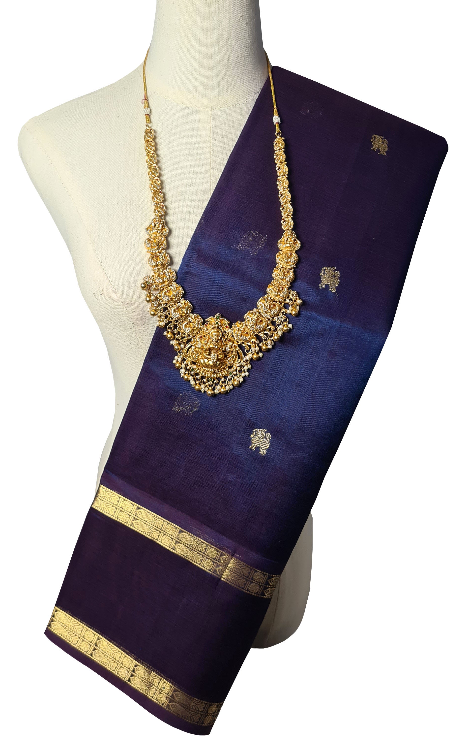 Kanchipuram Pure Silk Cotton Saree