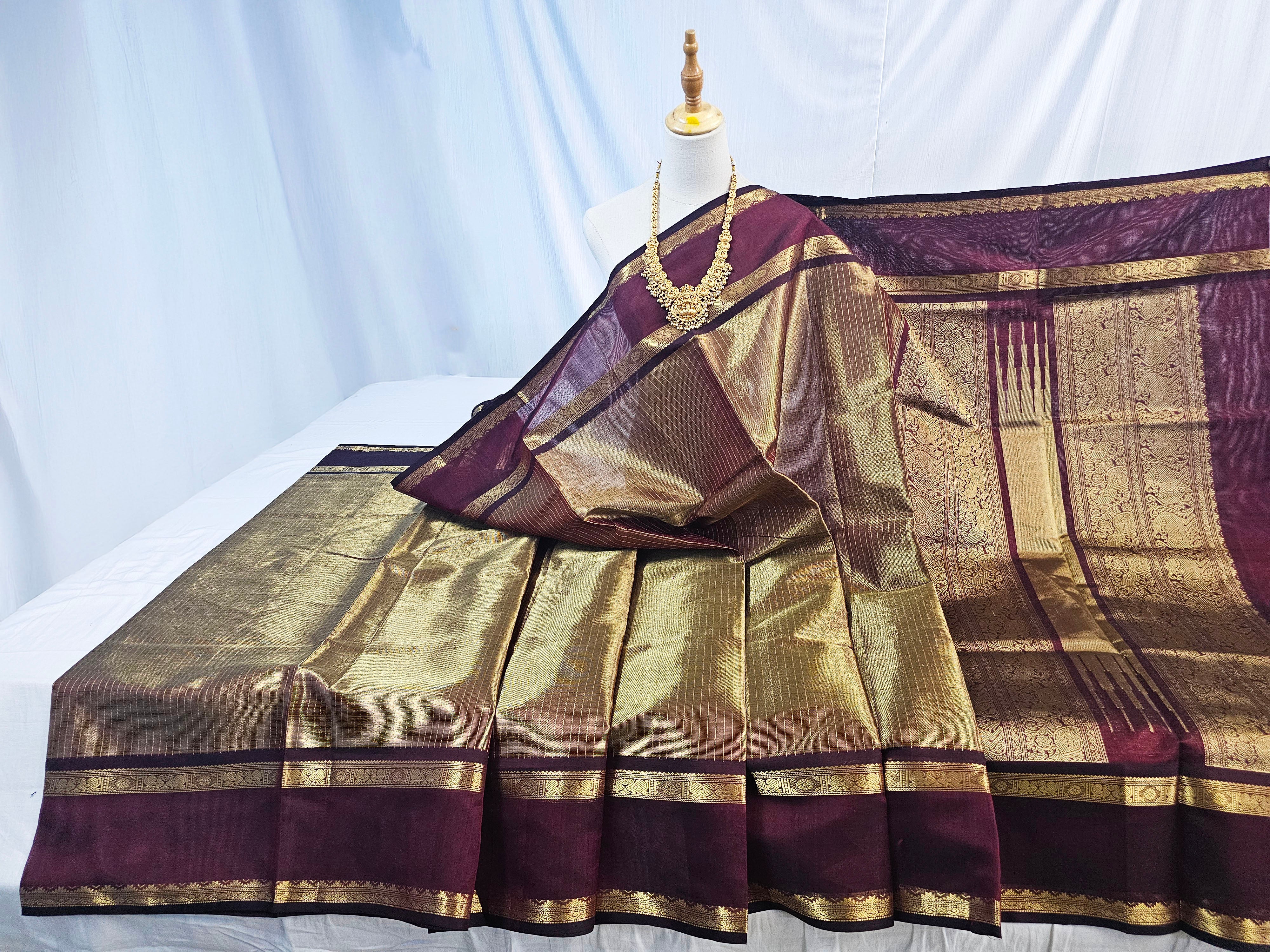 Kanchipuram Pure Silk Cotton Saree