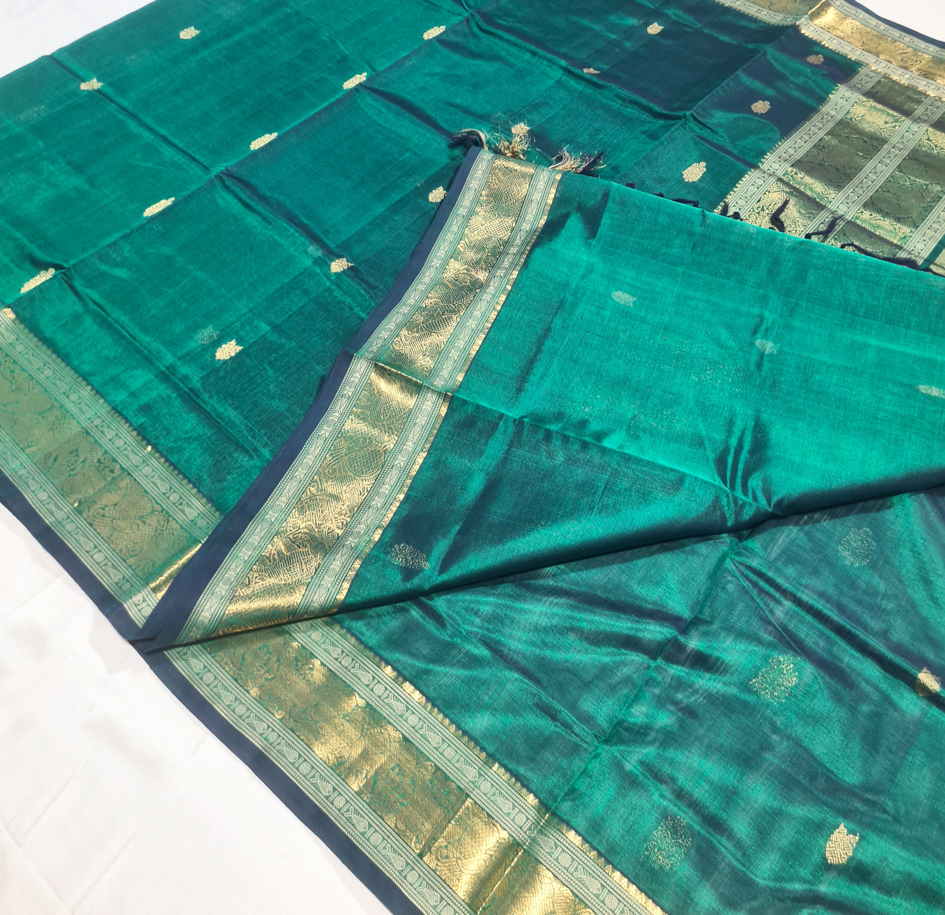 Kanchipuram Pure Silk Cotton Saree