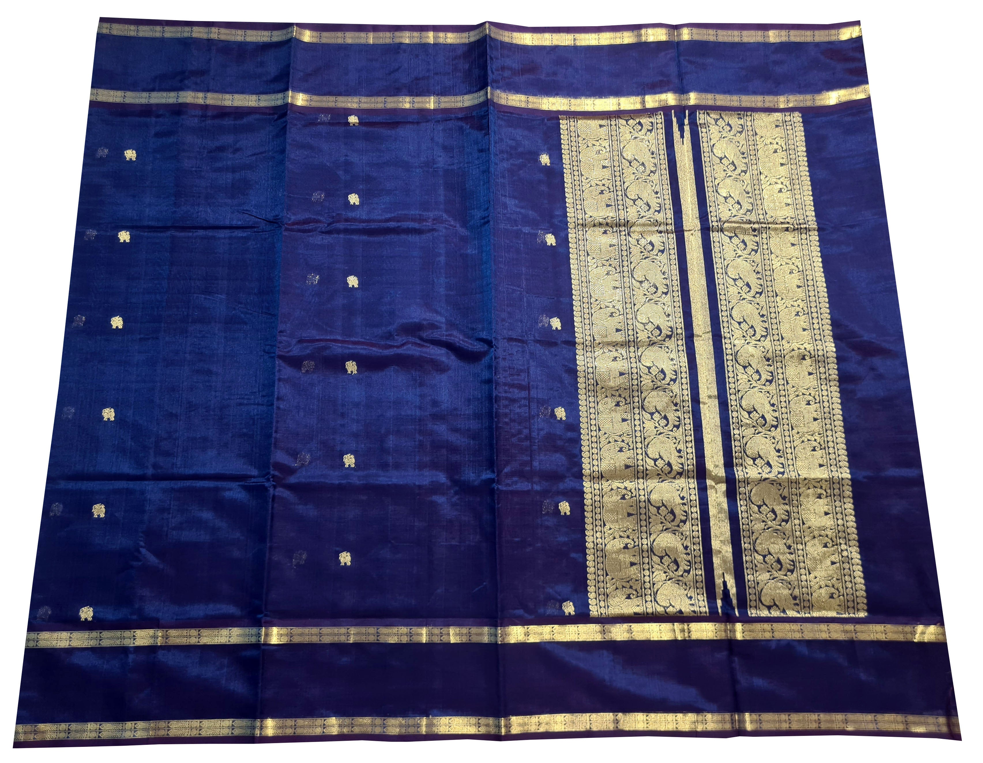 Kanchipuram Pure Silk Cotton Saree