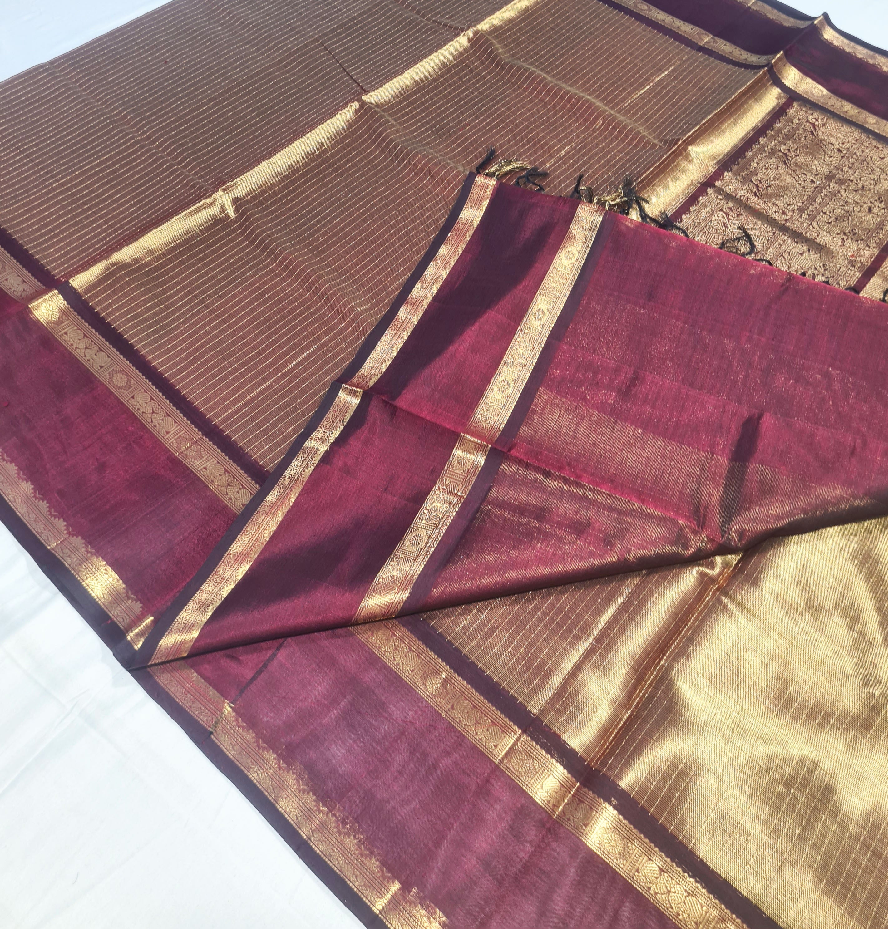 Kanchipuram Pure Silk Cotton Saree