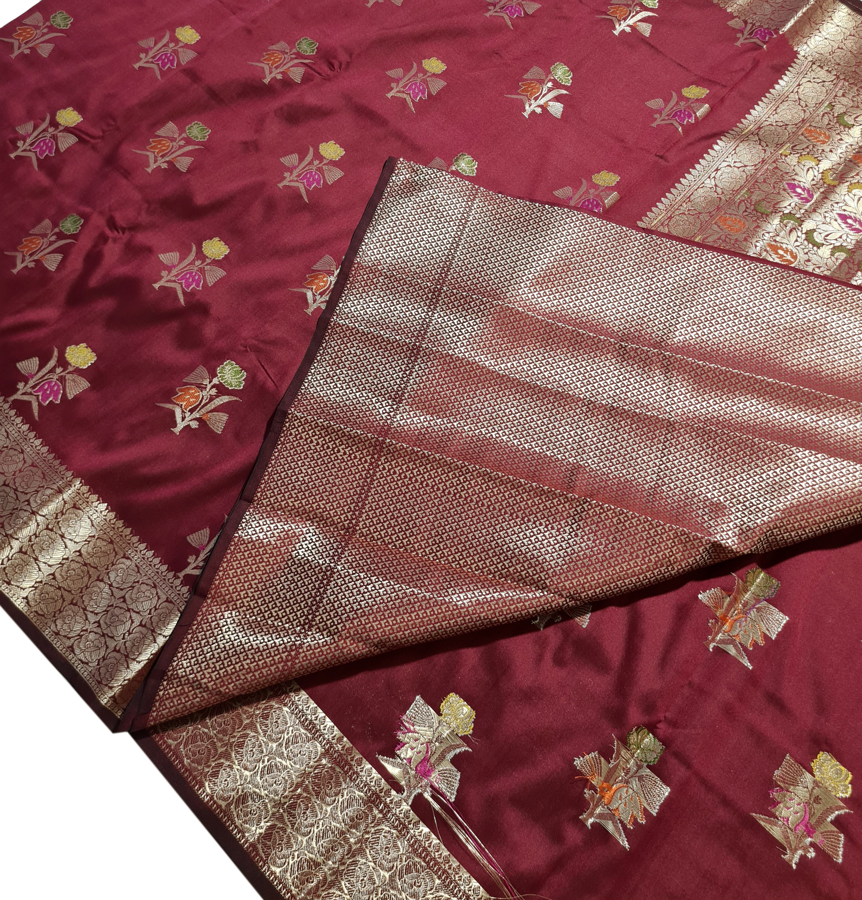 Banarasi Katan Buta Silk Sarees