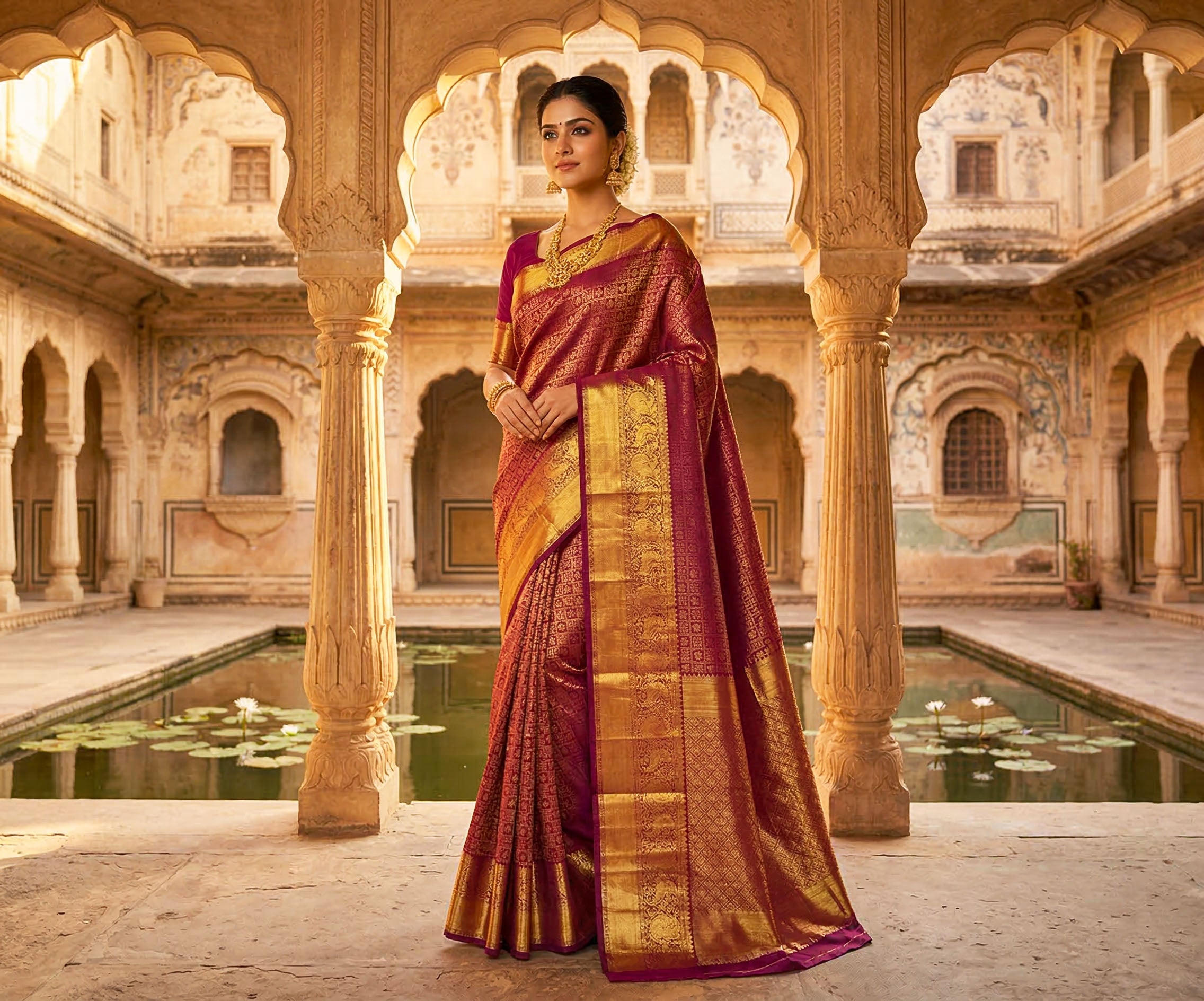 Kanchipuram Pure Silk Saree