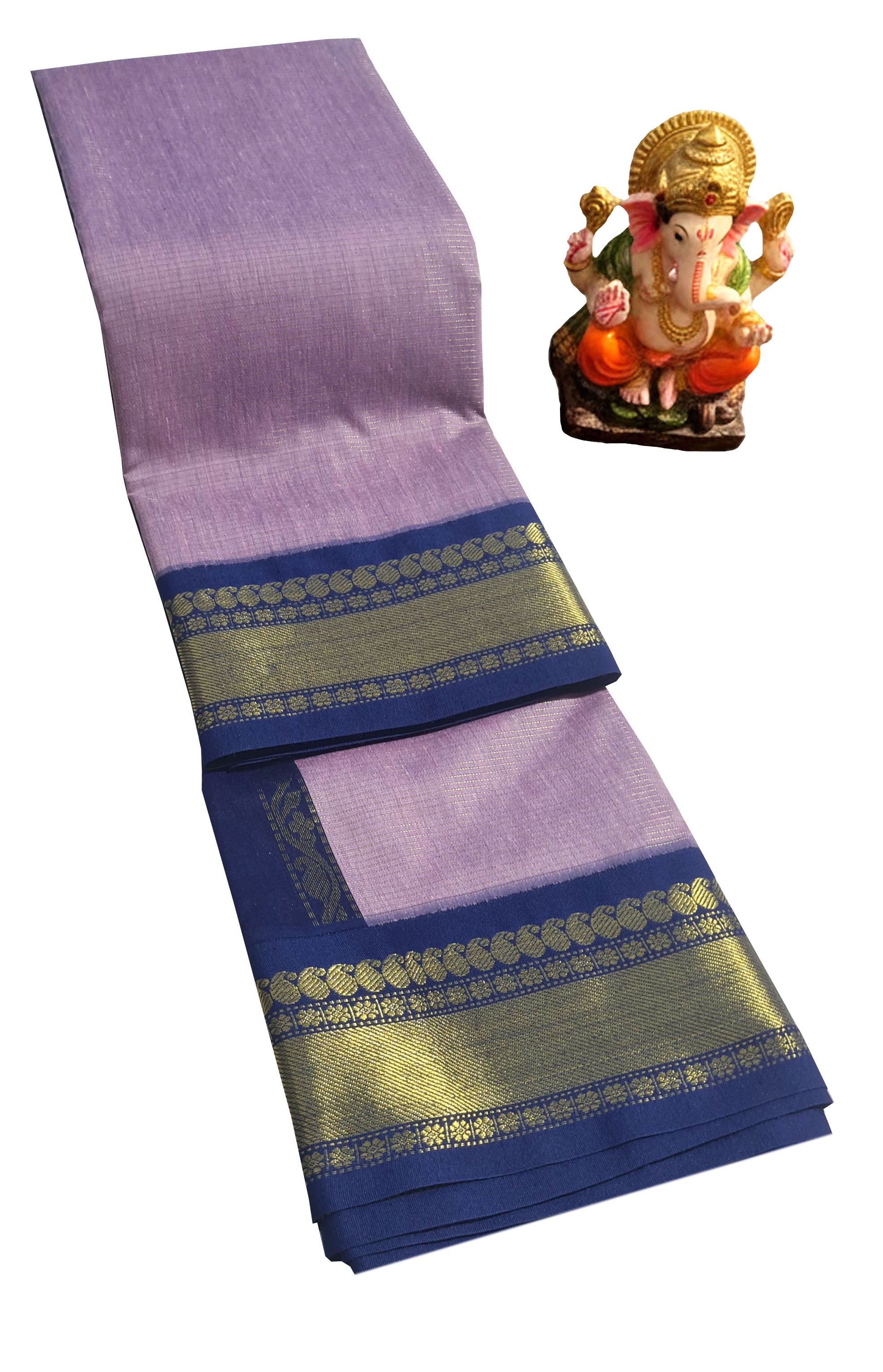Vairaoosi Kanchipuram Agarlic Cotton Sarees