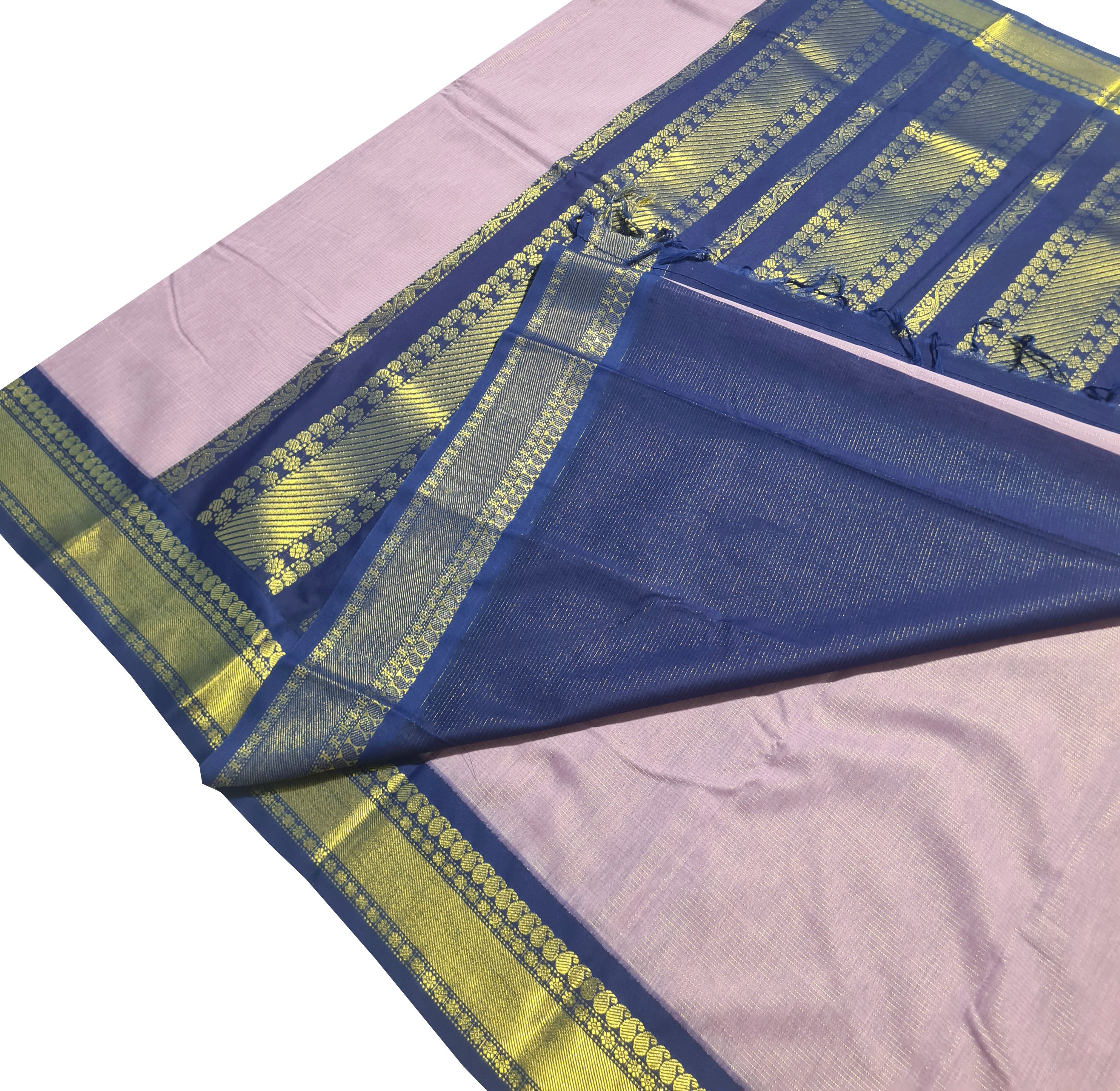 Vairaoosi Kanchipuram Agarlic Cotton Sarees
