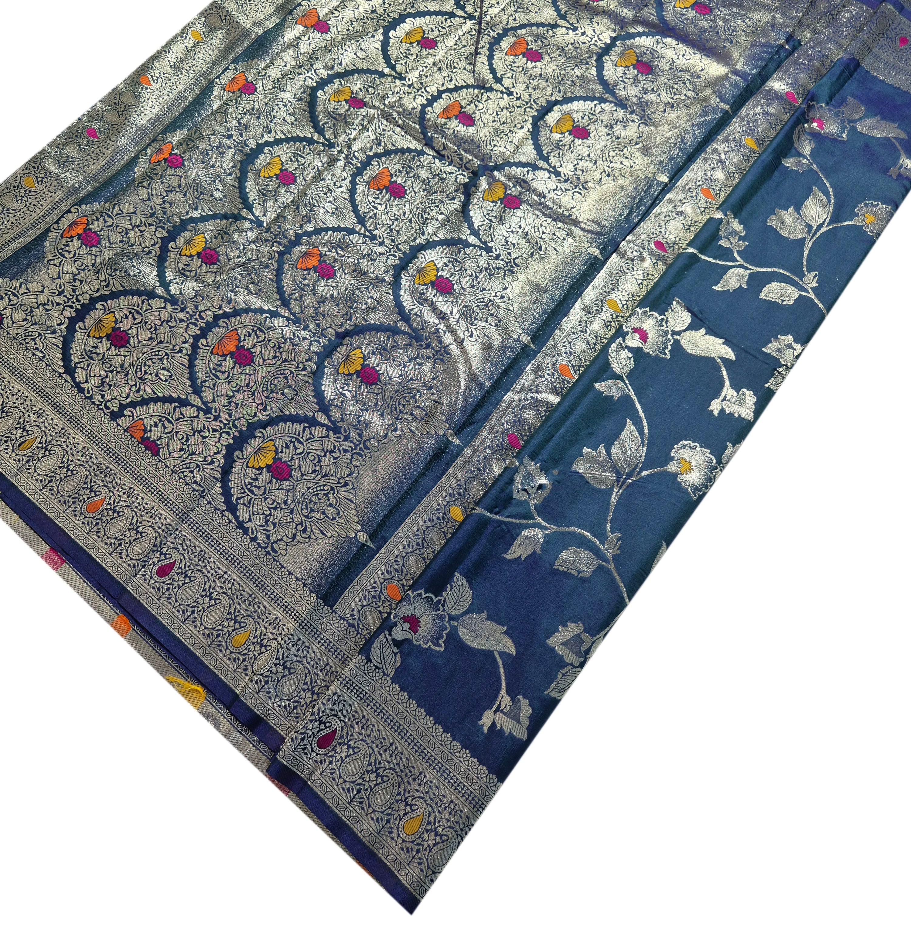 Banarasi semisilk  Sarees