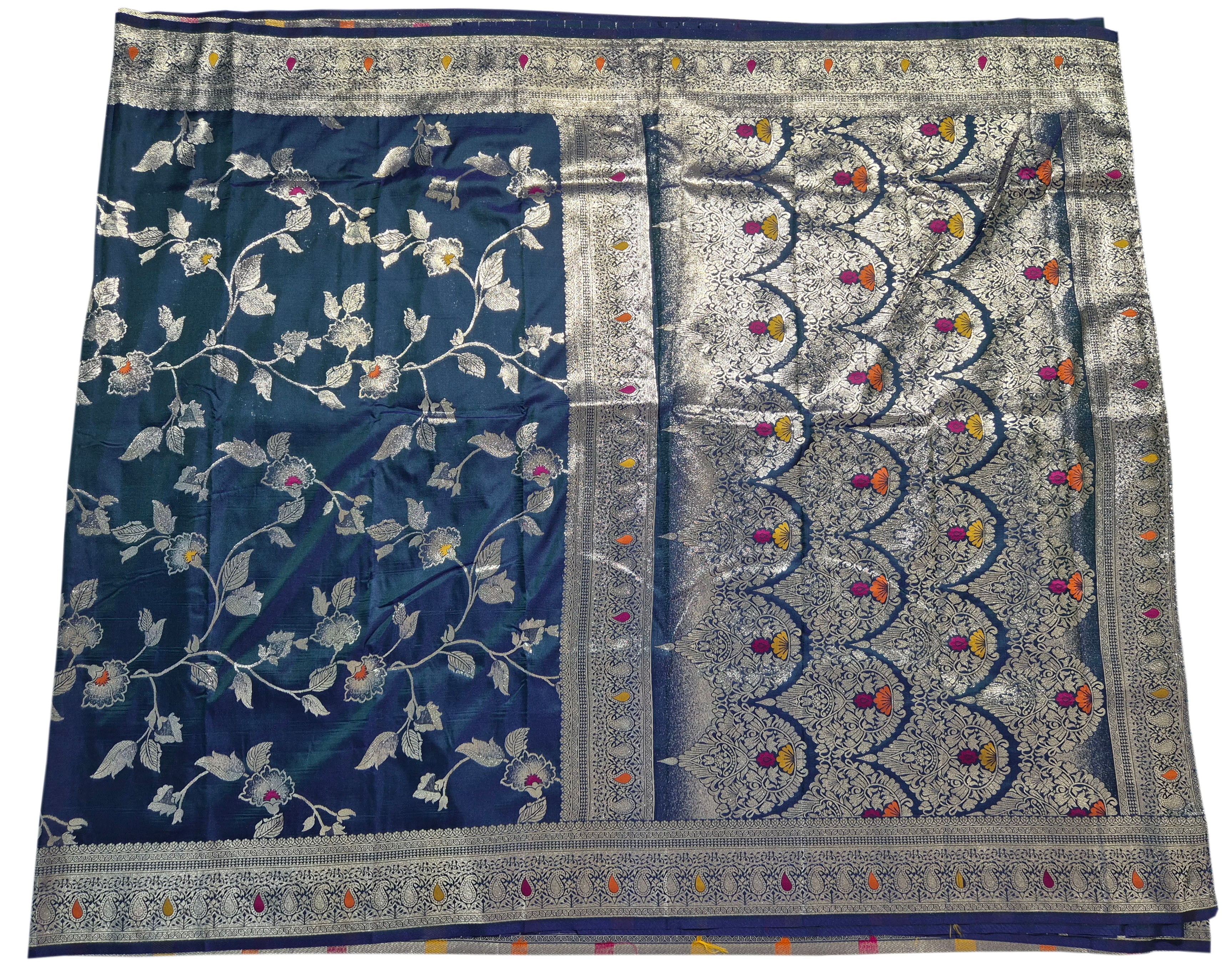 Banarasi semisilk  Sarees