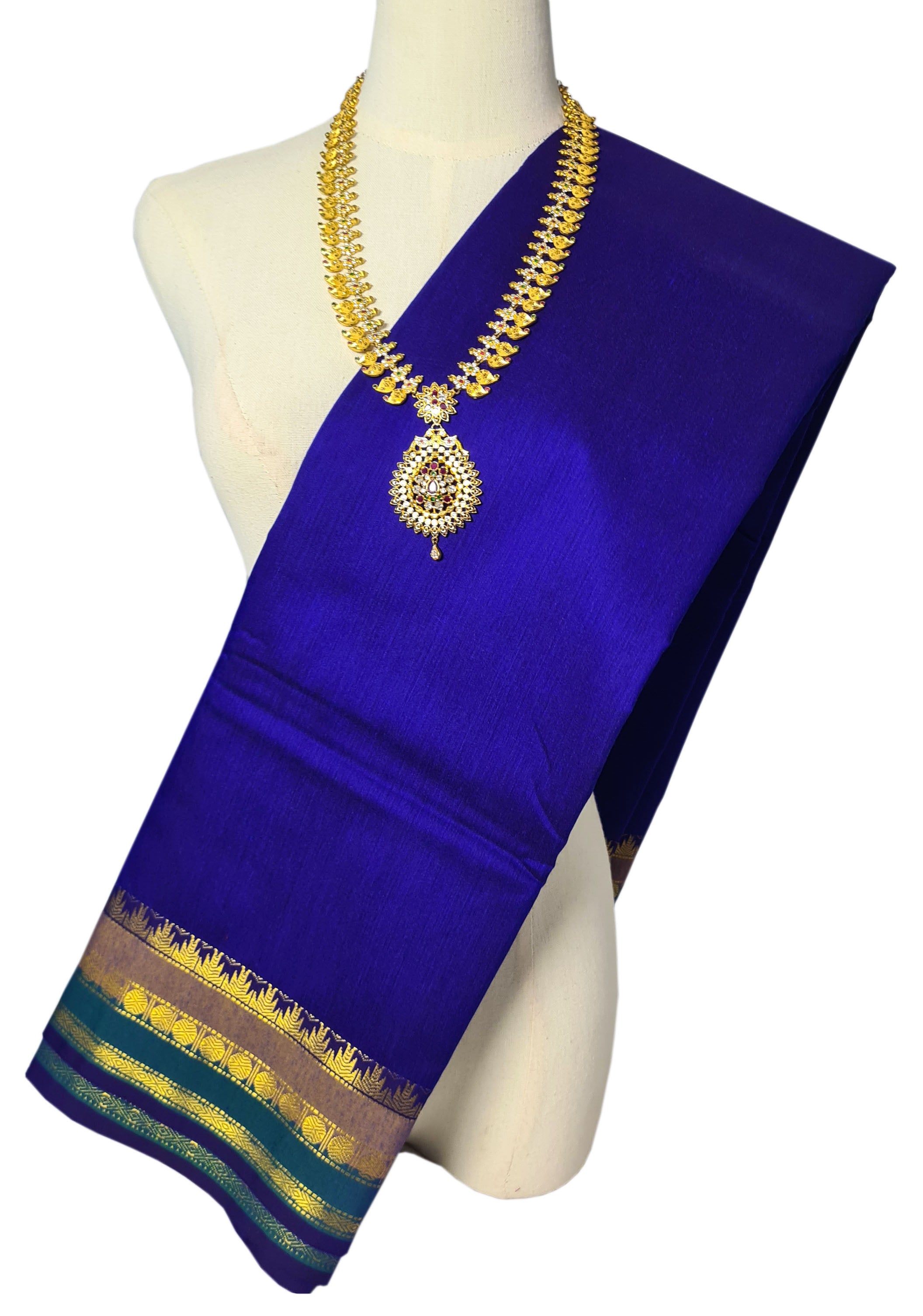 Vairaoosi Agarlic Cotton Silk Sarees