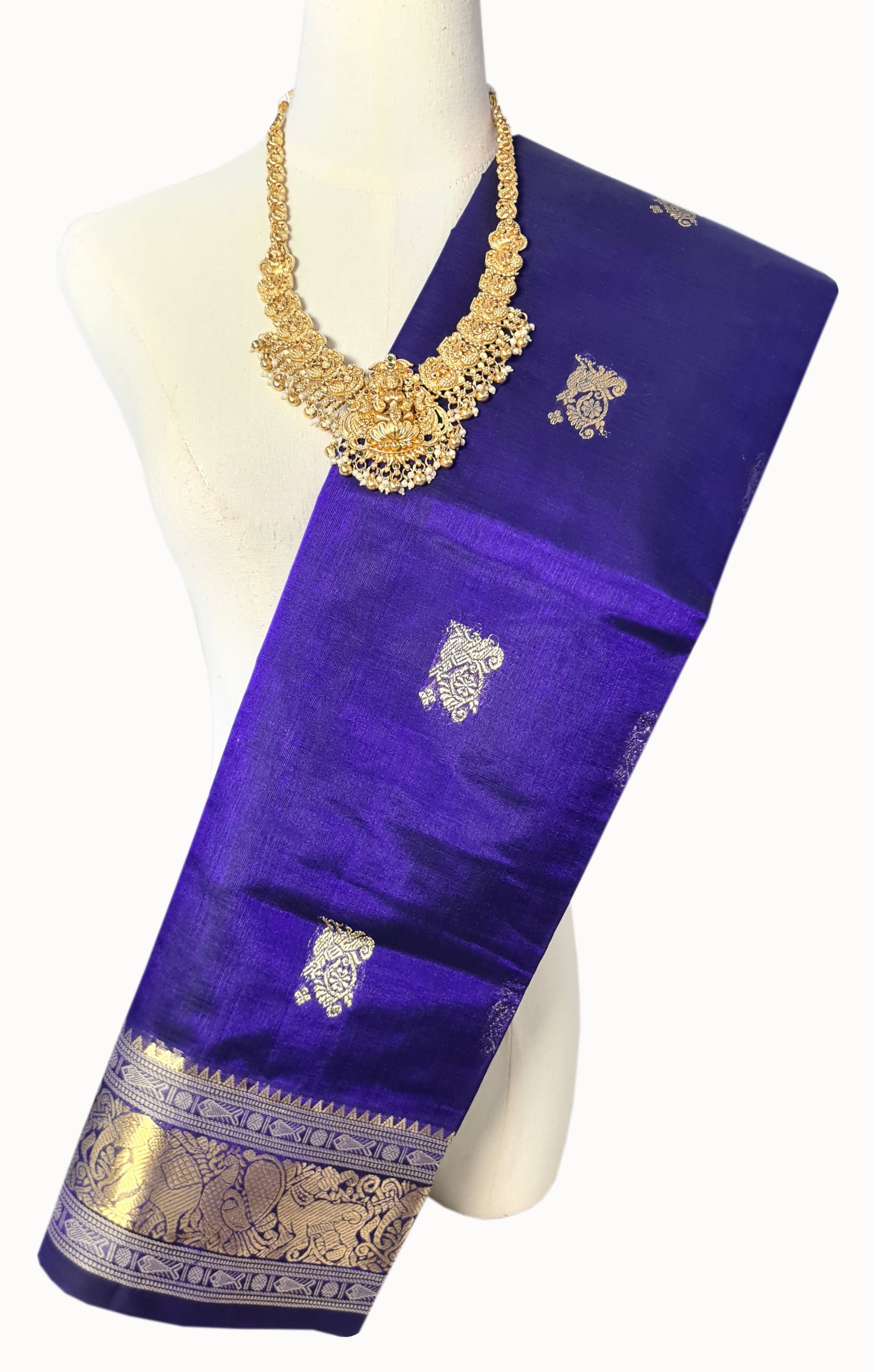Kanchipuram Pure Silk Cotton Saree