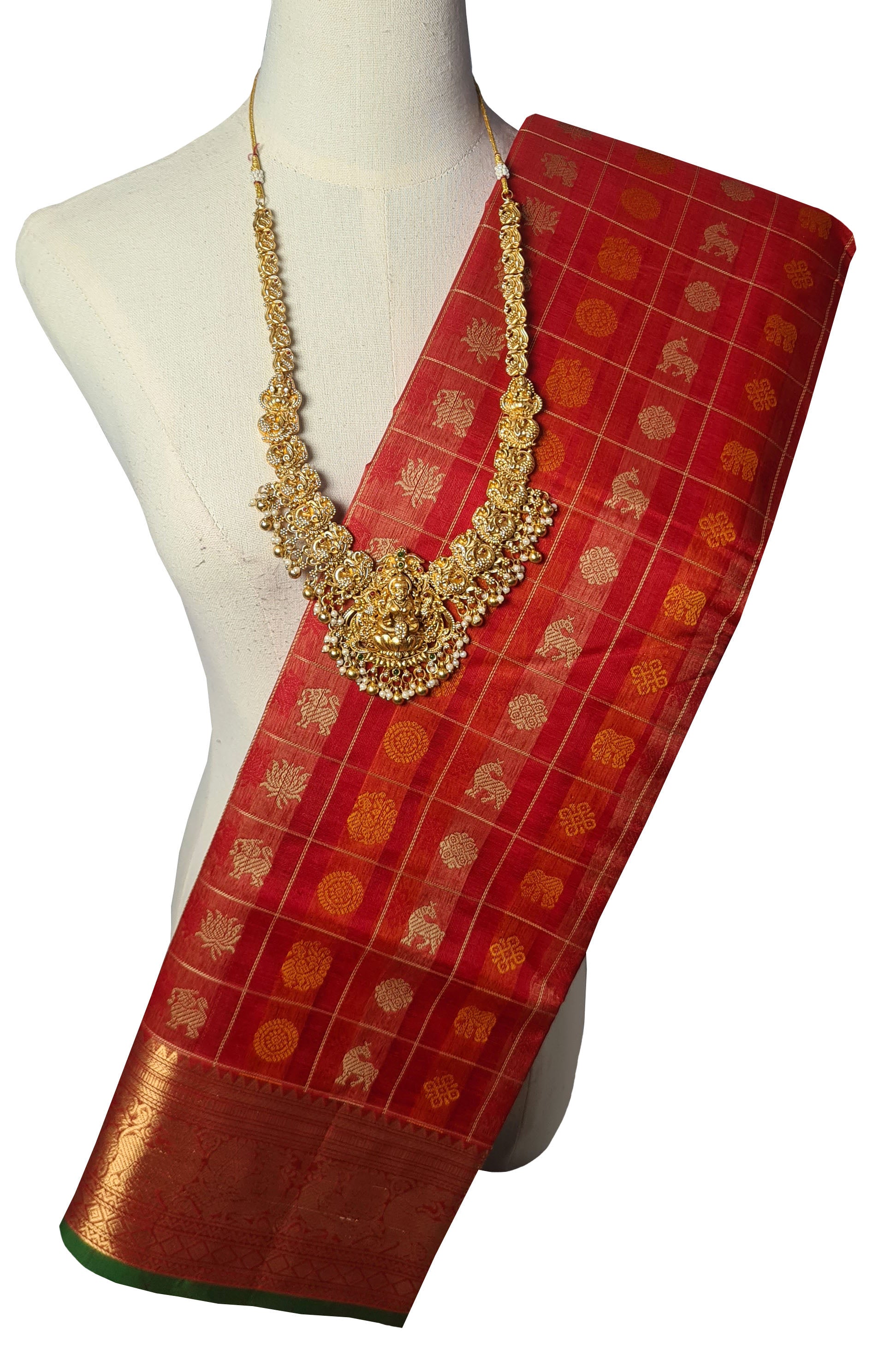 Kanchipuram Pure Silk Cotton Saree
