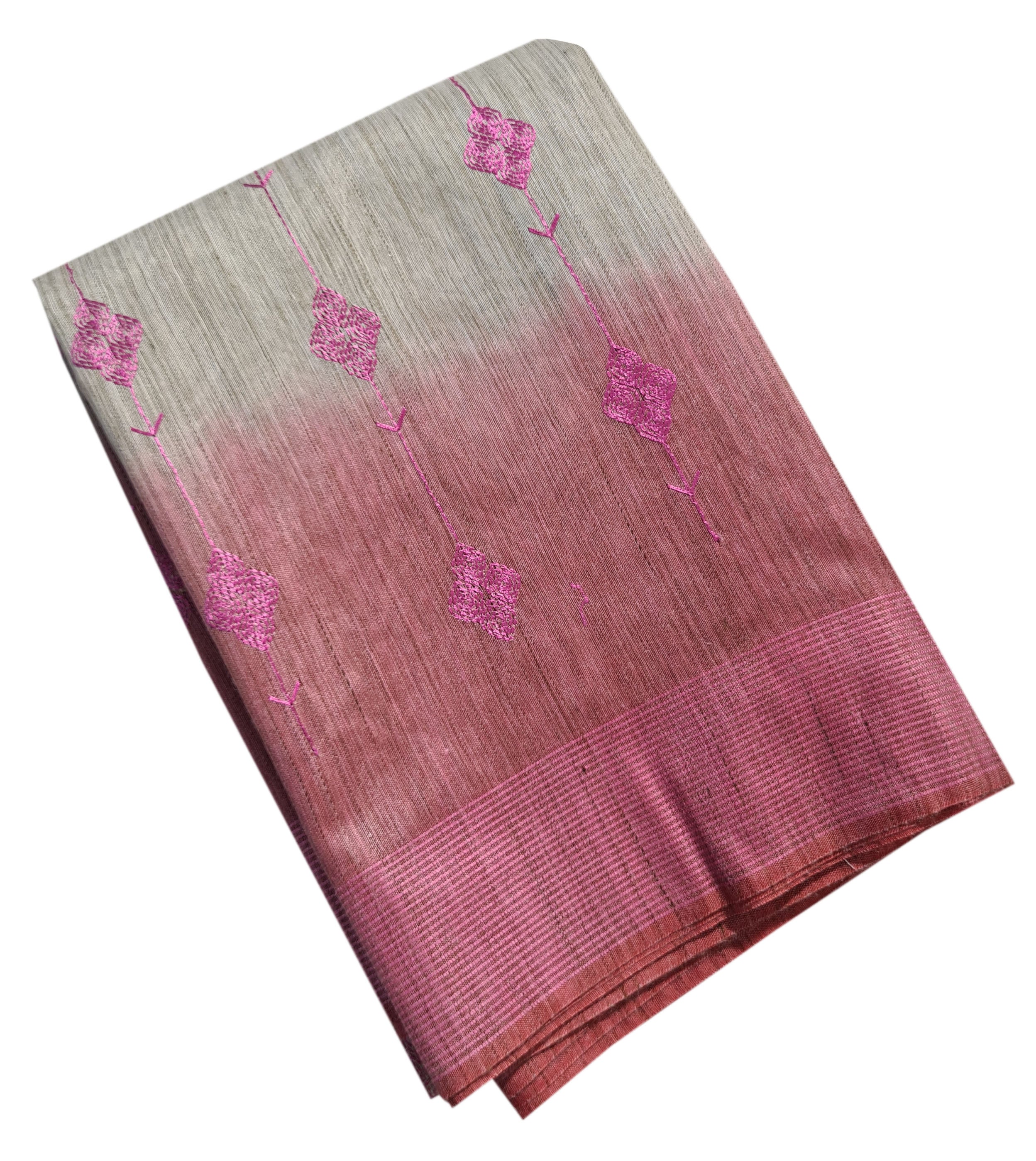 Semi Tussar Antic Design Sarees
