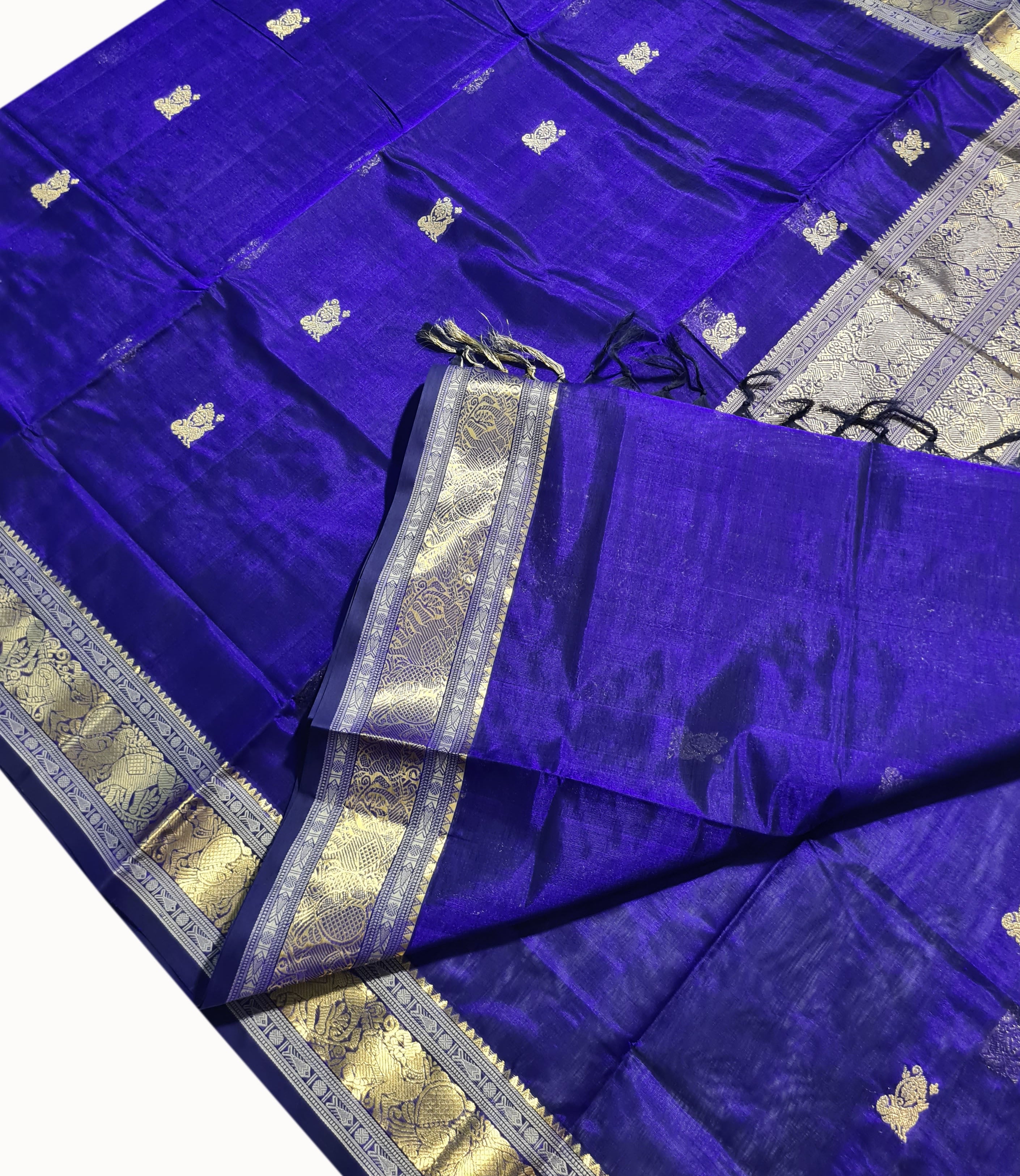 Kanchipuram Pure Silk Cotton Saree
