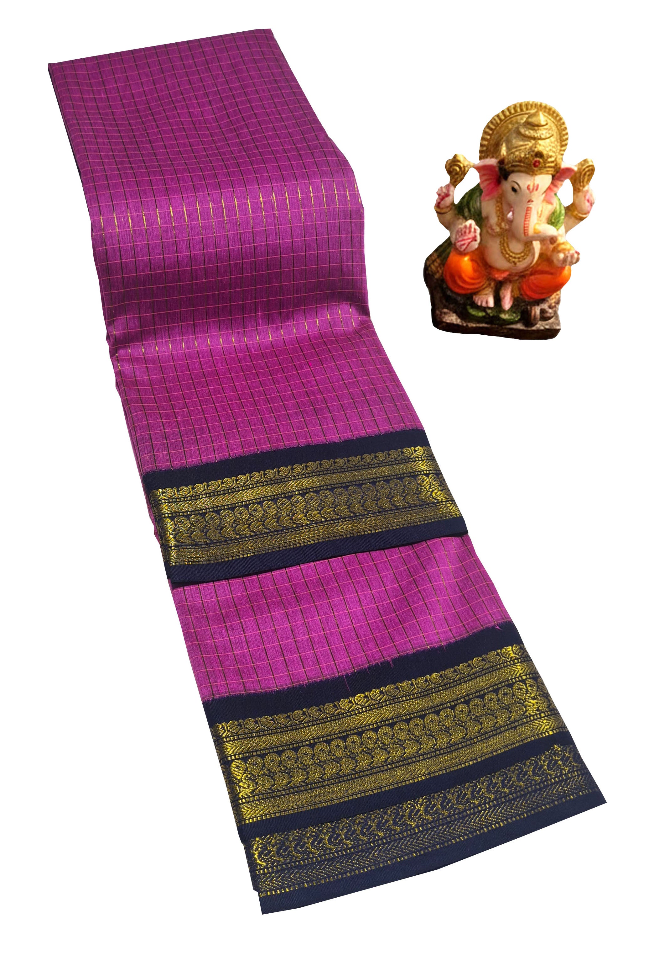 Kanchipuram Agarlic Cotton Sarees
