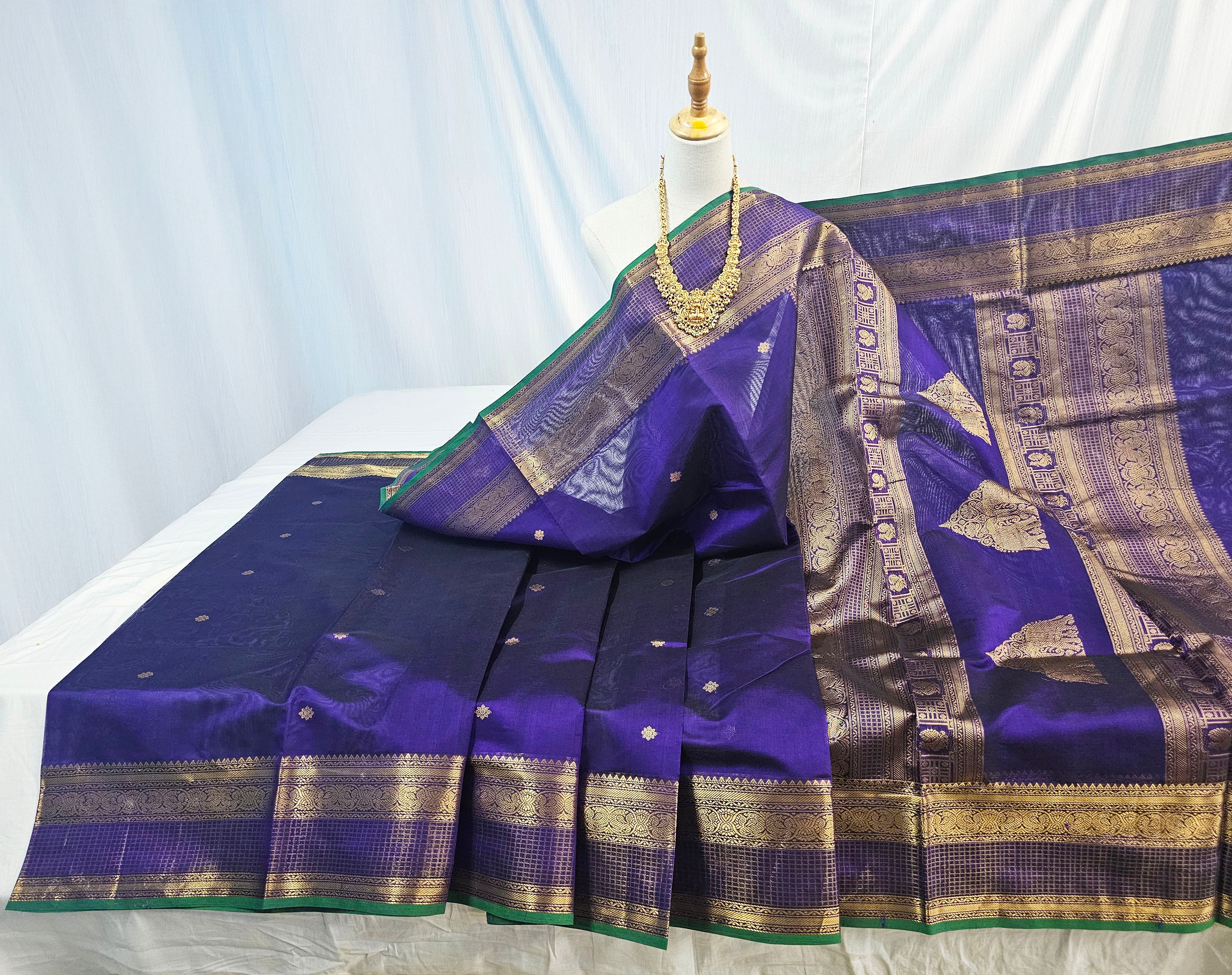 Kanchipuram Pure Silk Cotton Saree