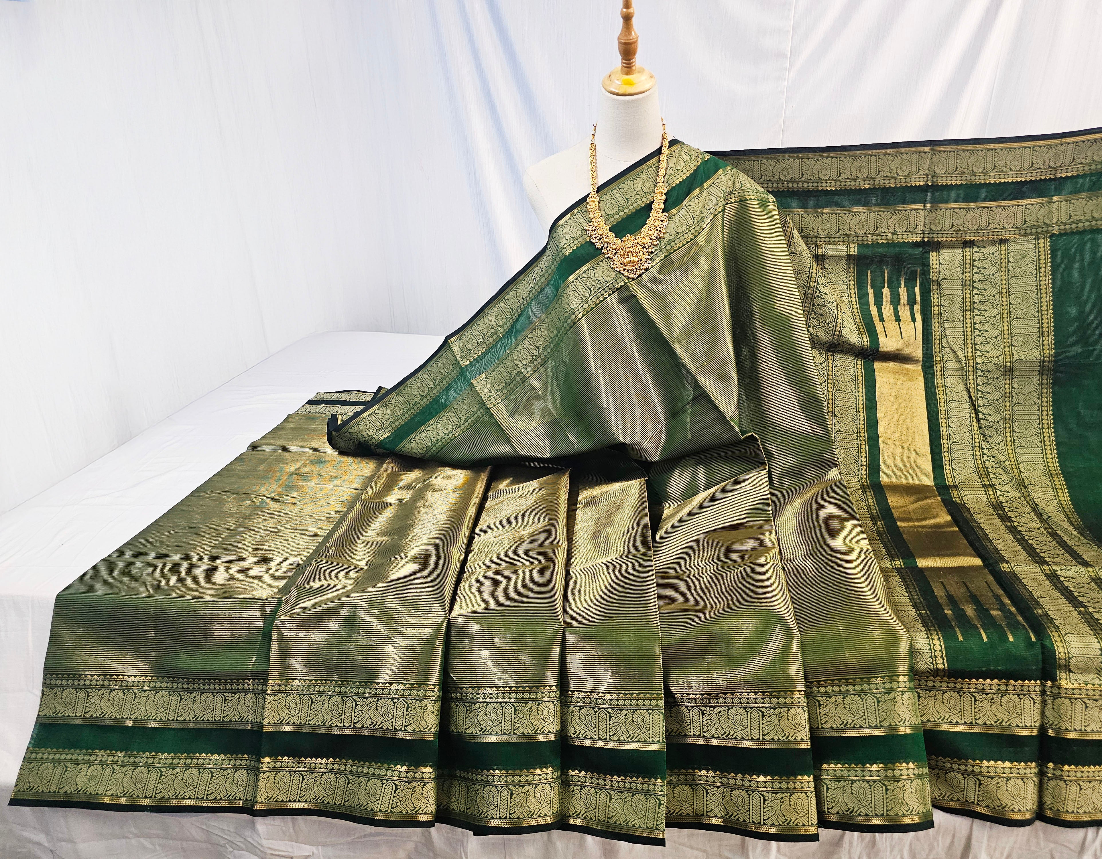 Kanchipuram Pure Silk Cotton Saree