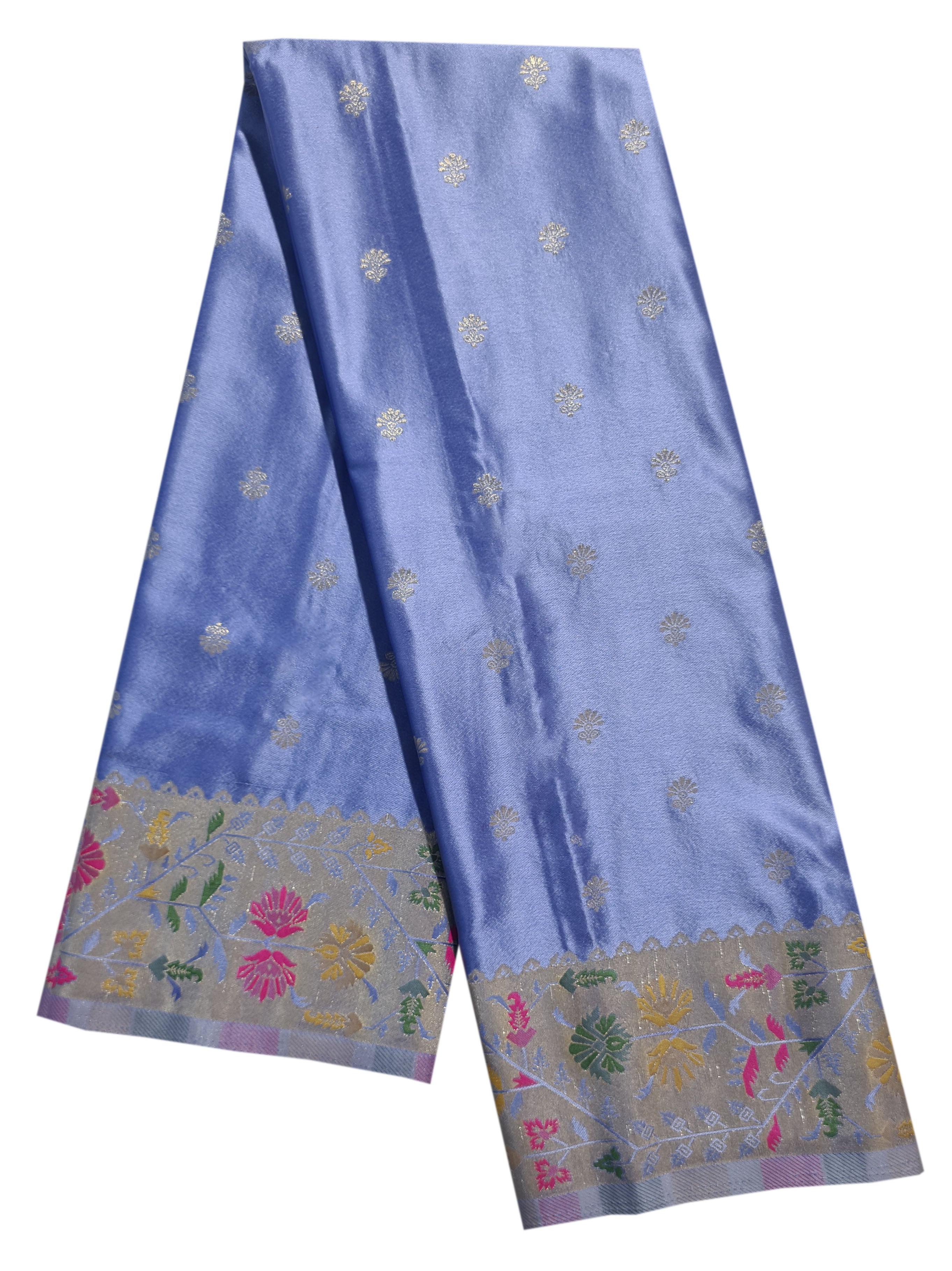 Bengaluru Crape Antic Silk Meena Sarees