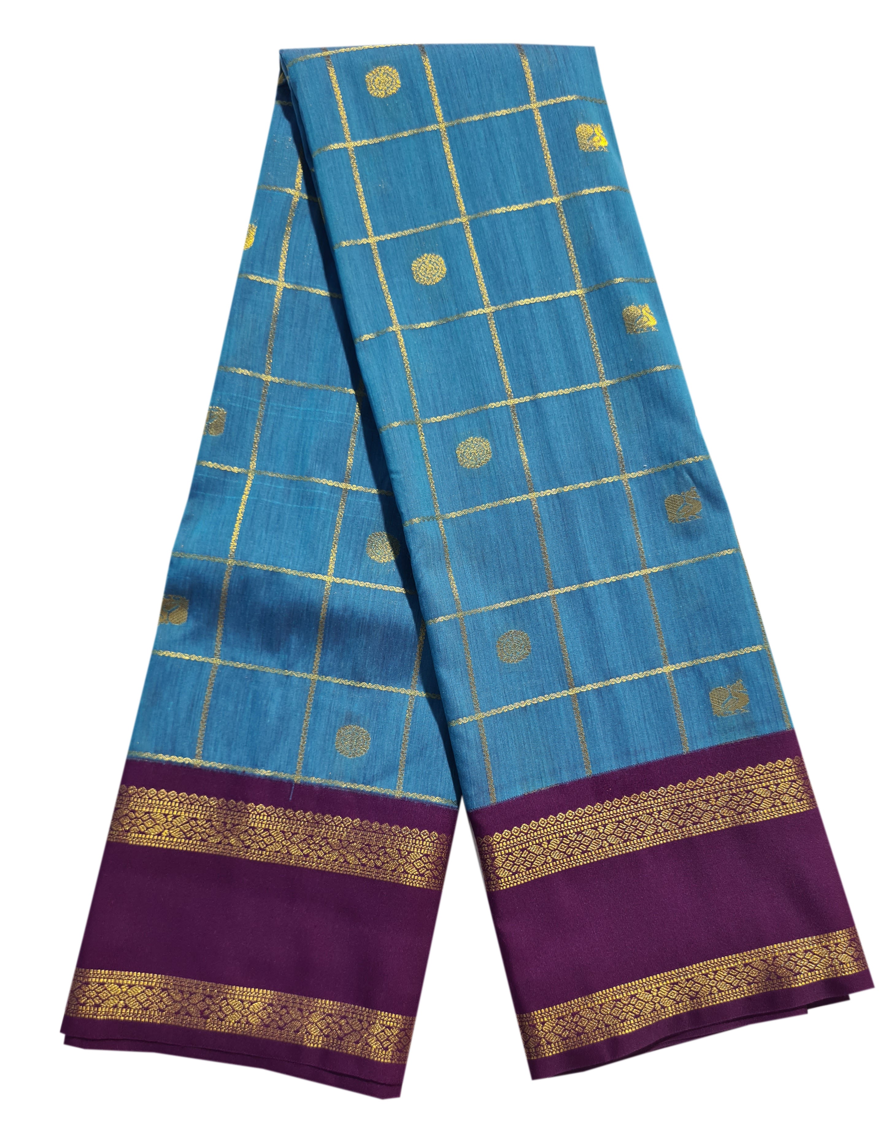 Vairaoosi Agarlic Cotton Silk Sarees