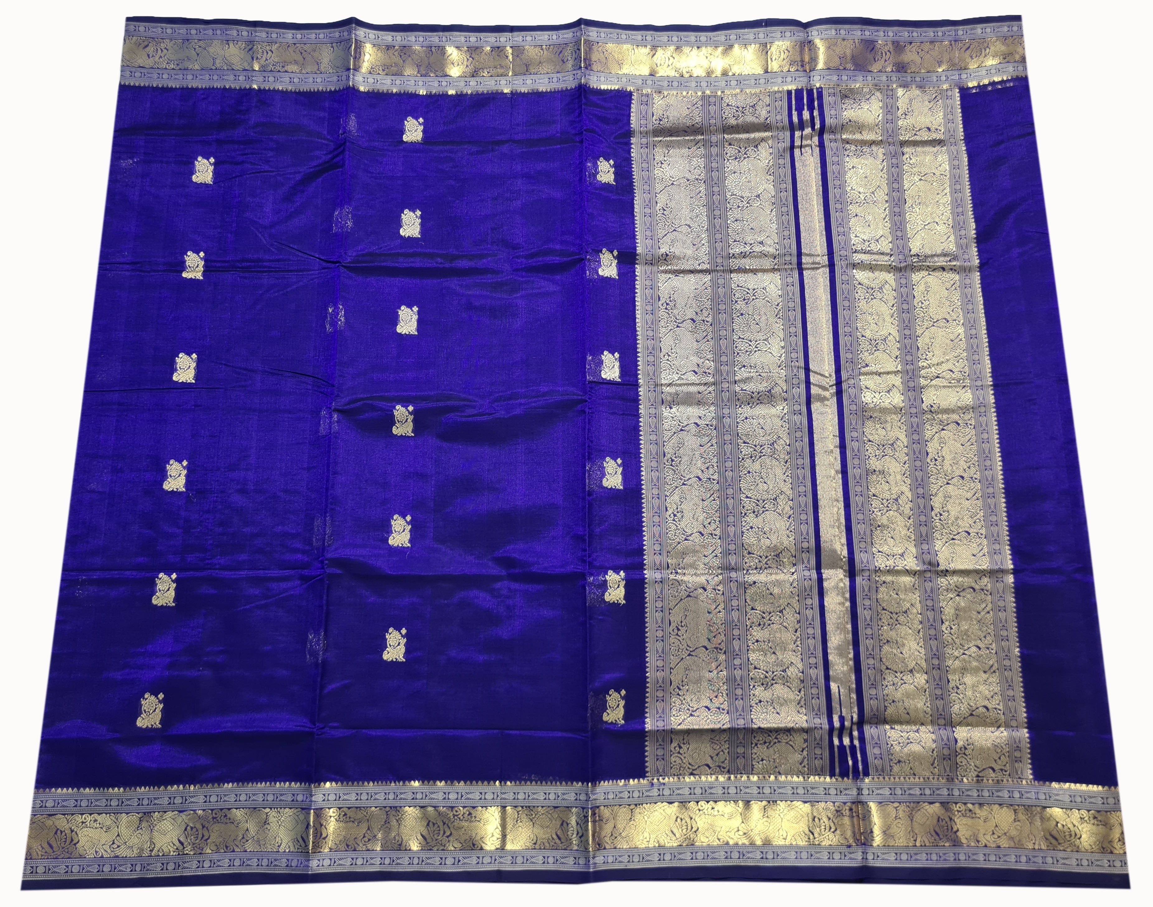 Kanchipuram Pure Silk Cotton Saree