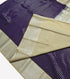 Kanchi Vegan Silk Saree With Contrast Blouse and Rich Jari Pallu