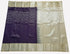 Kanchi Vegan Silk Saree With Contrast Blouse and Rich Jari Pallu
