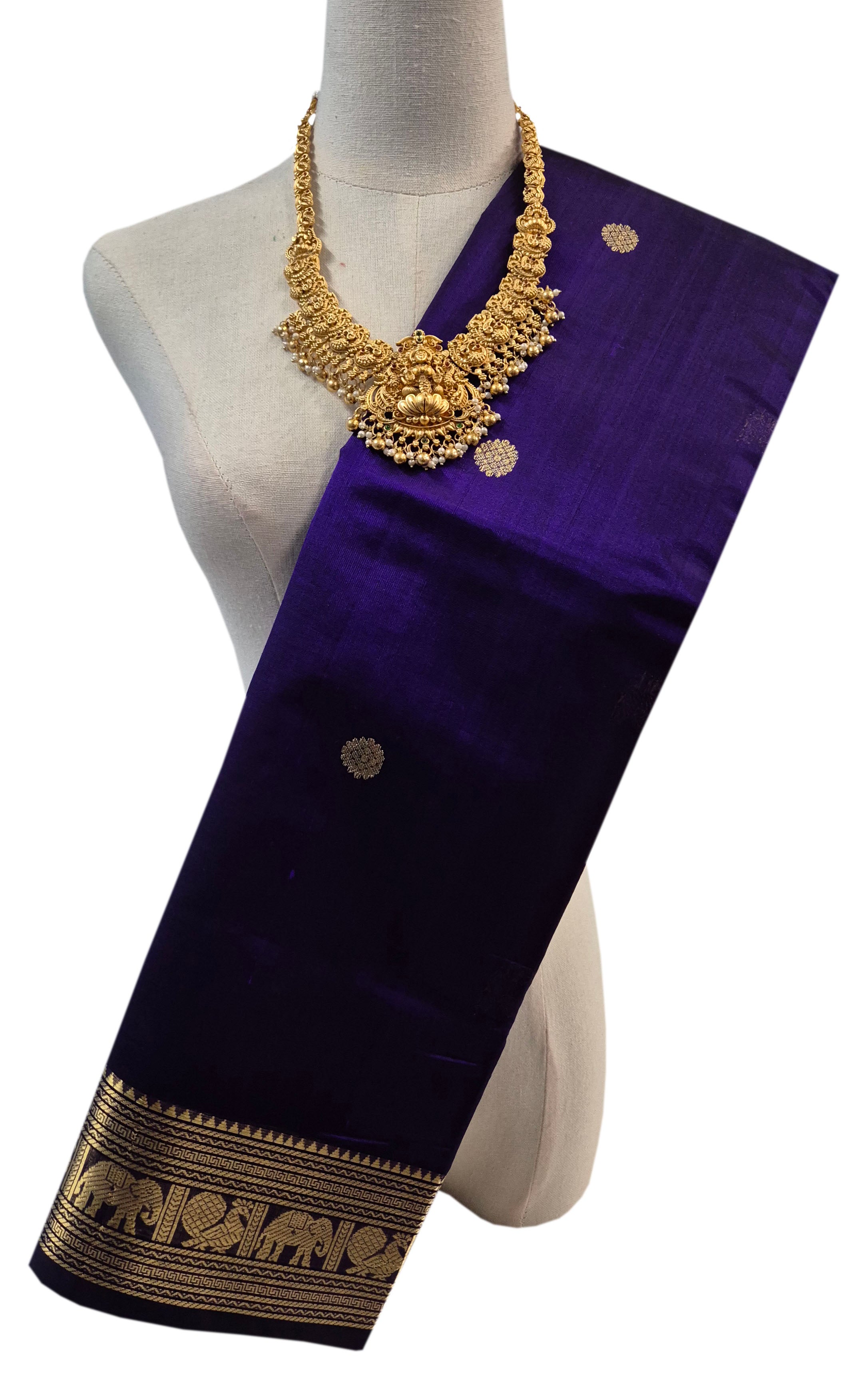 Kanchipuram Pure Silk Cotton Saree