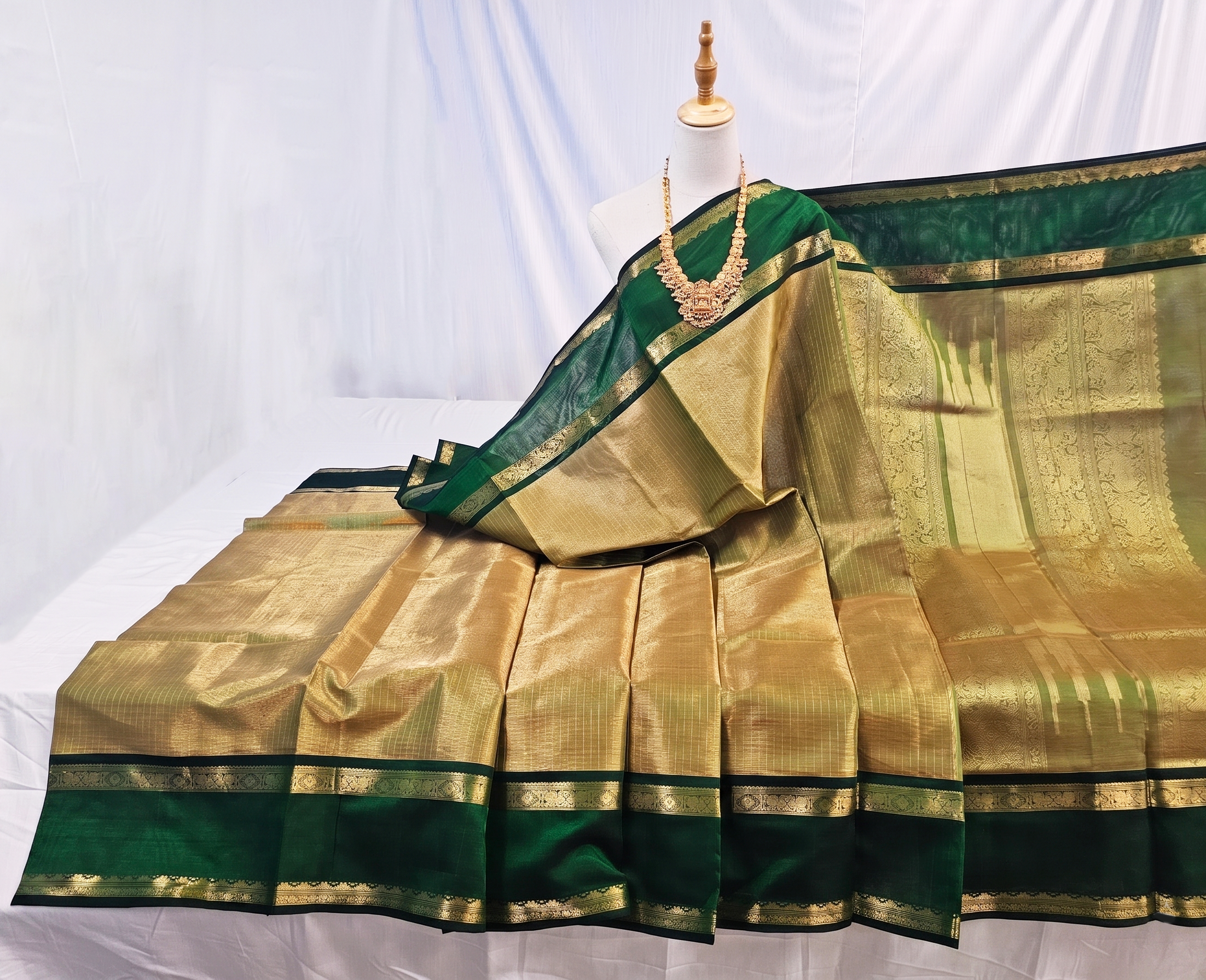 Kanchipuram Pure Silk Cotton Saree