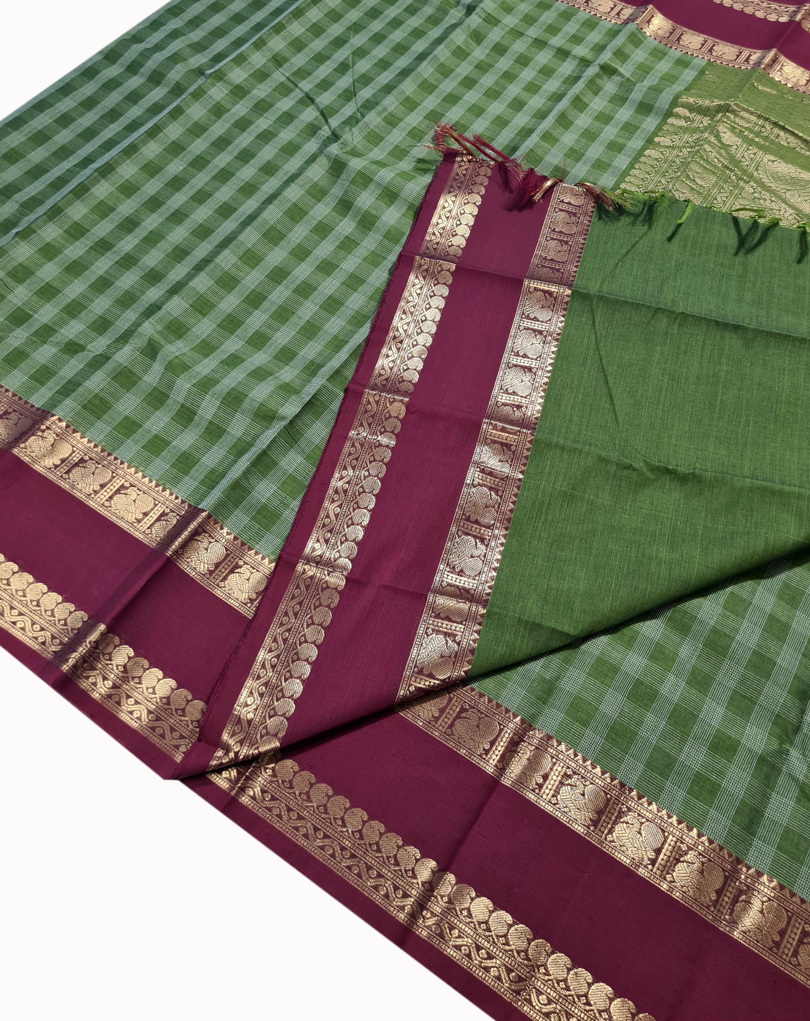 Kanchipuram Pure Cotton Sarees