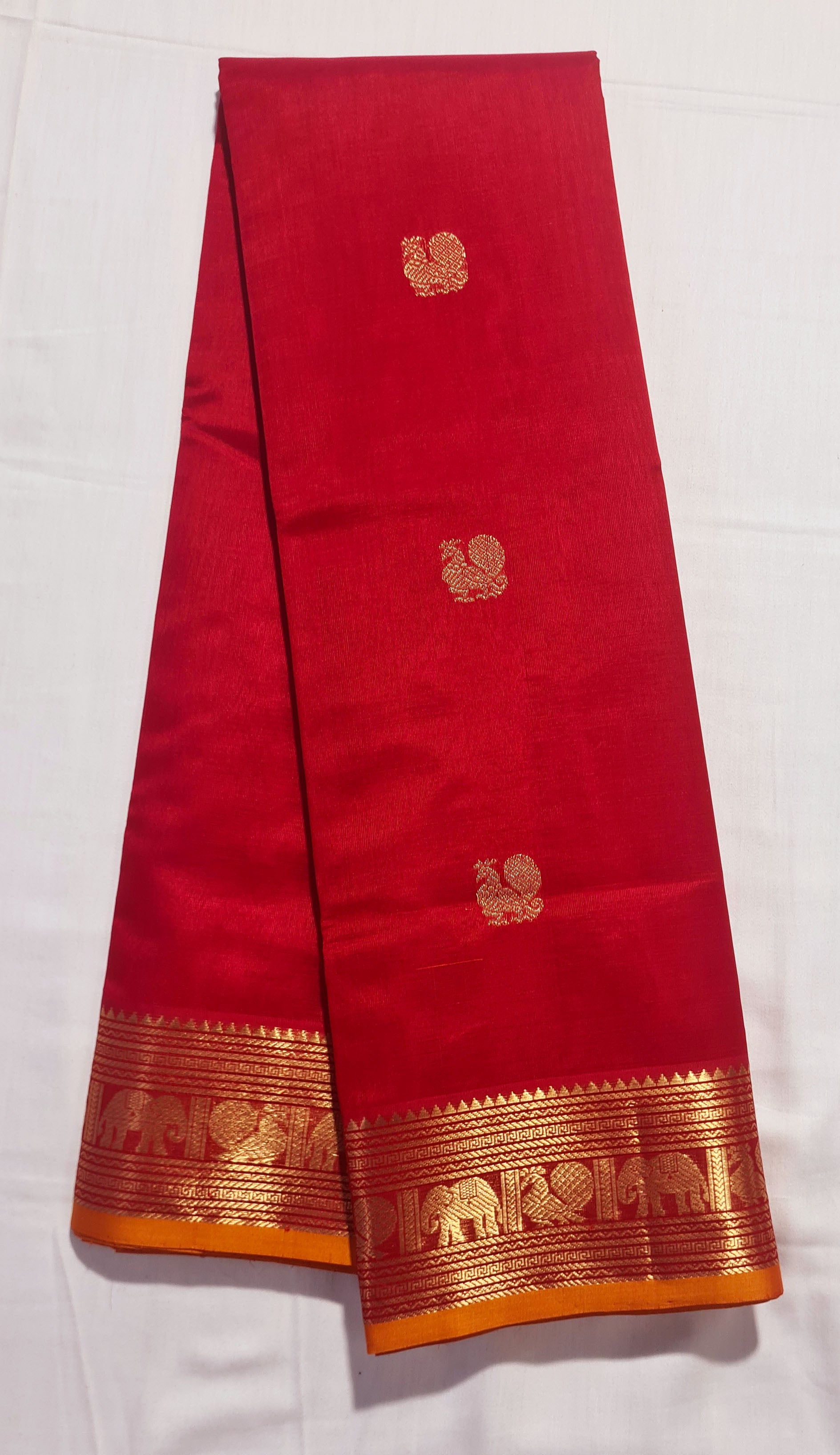 Kanchipuram Pure Silk Cotton Saree
