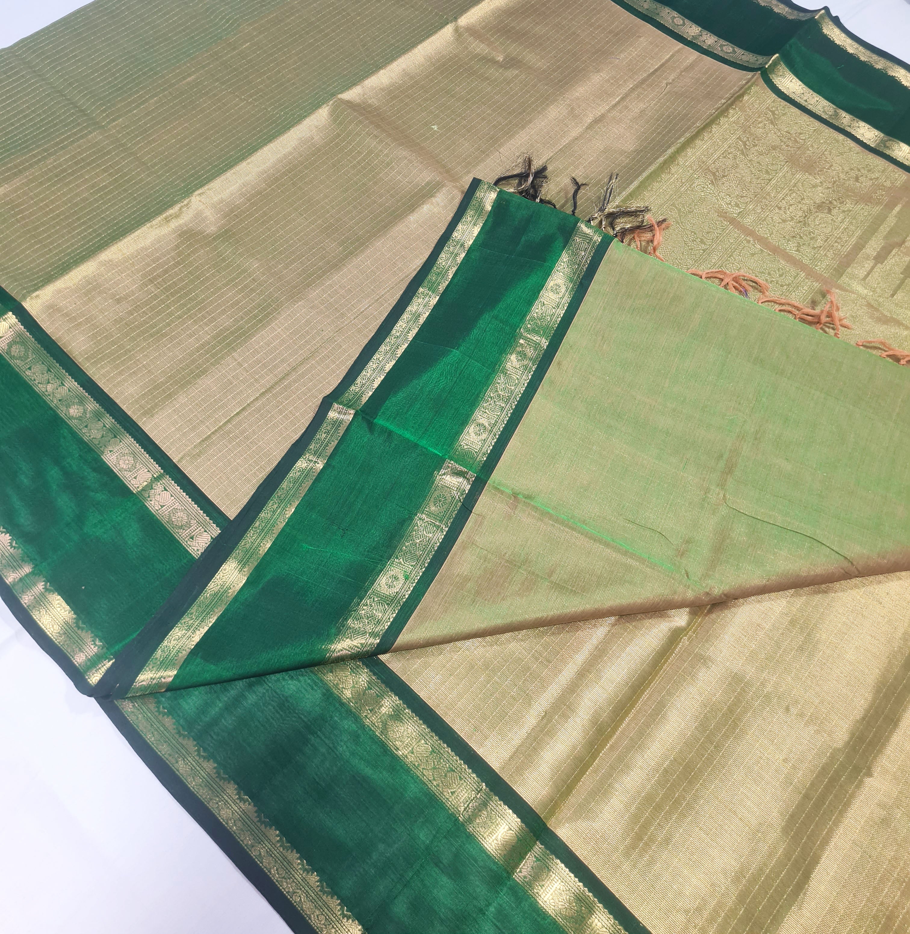 Kanchipuram Pure Silk Cotton Saree