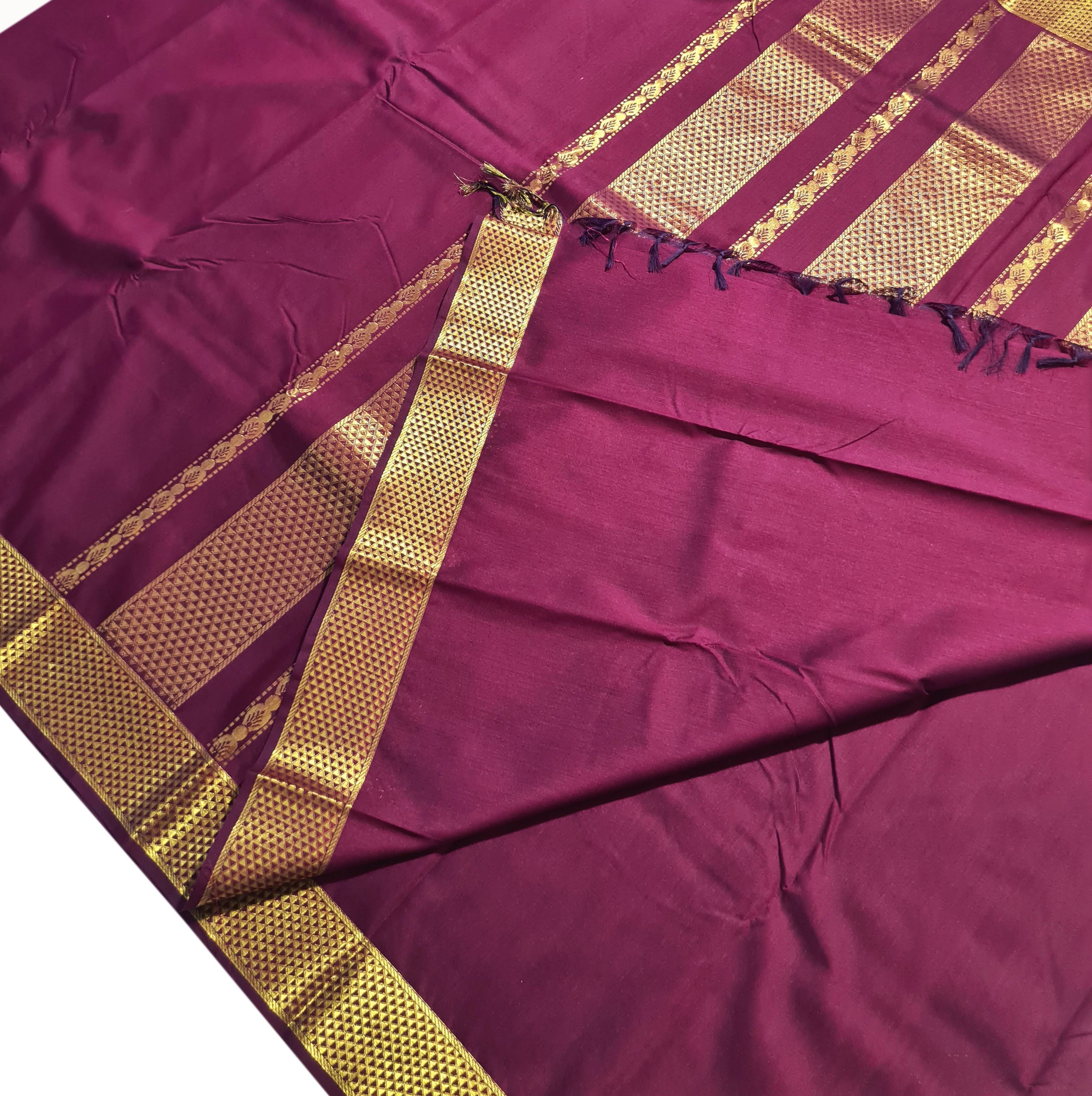 Vairaoosi Agarlic Cotton Silk Sarees