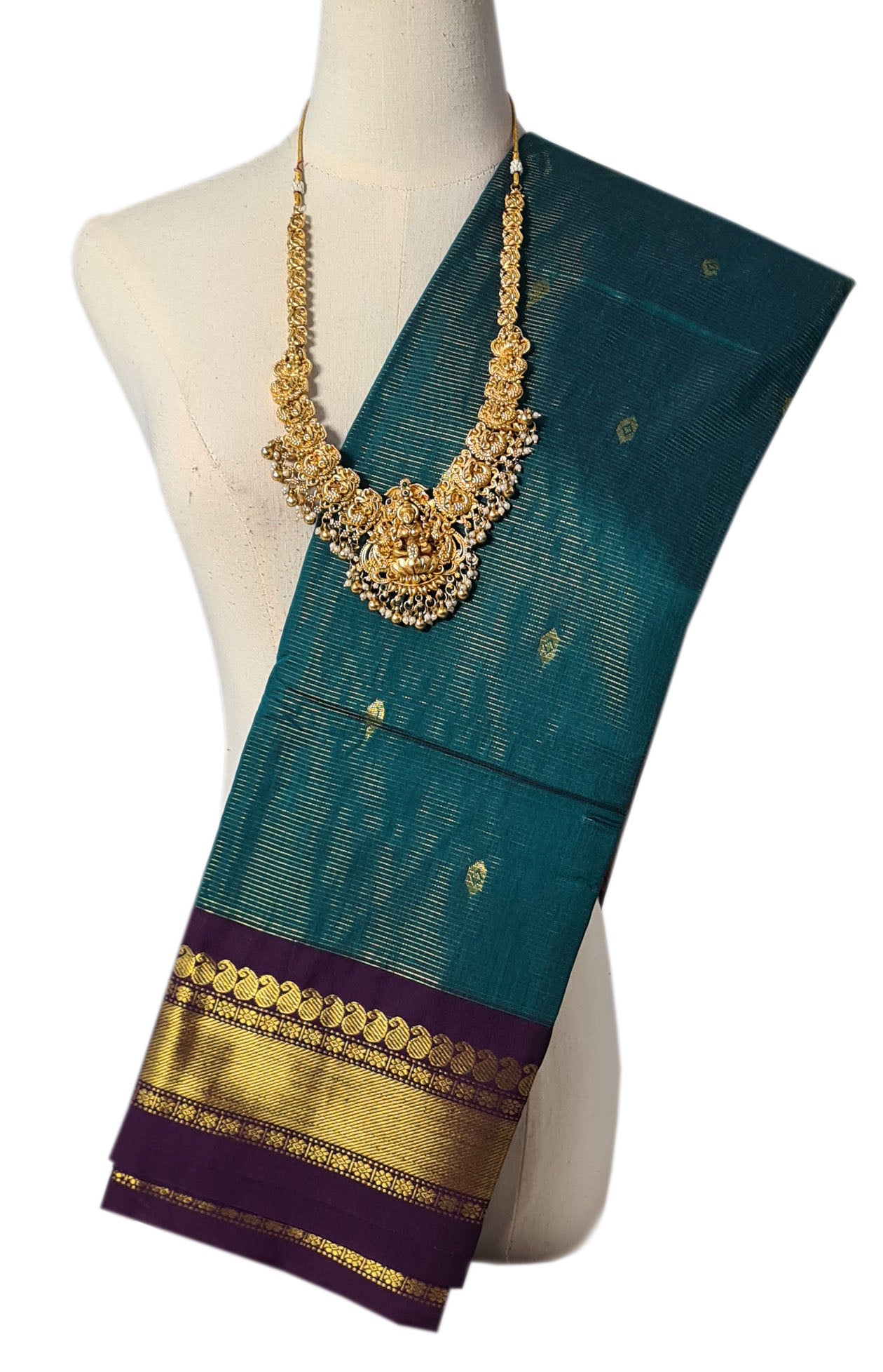 Vairaoosi Kanchipuram Pure Cotton Sarees