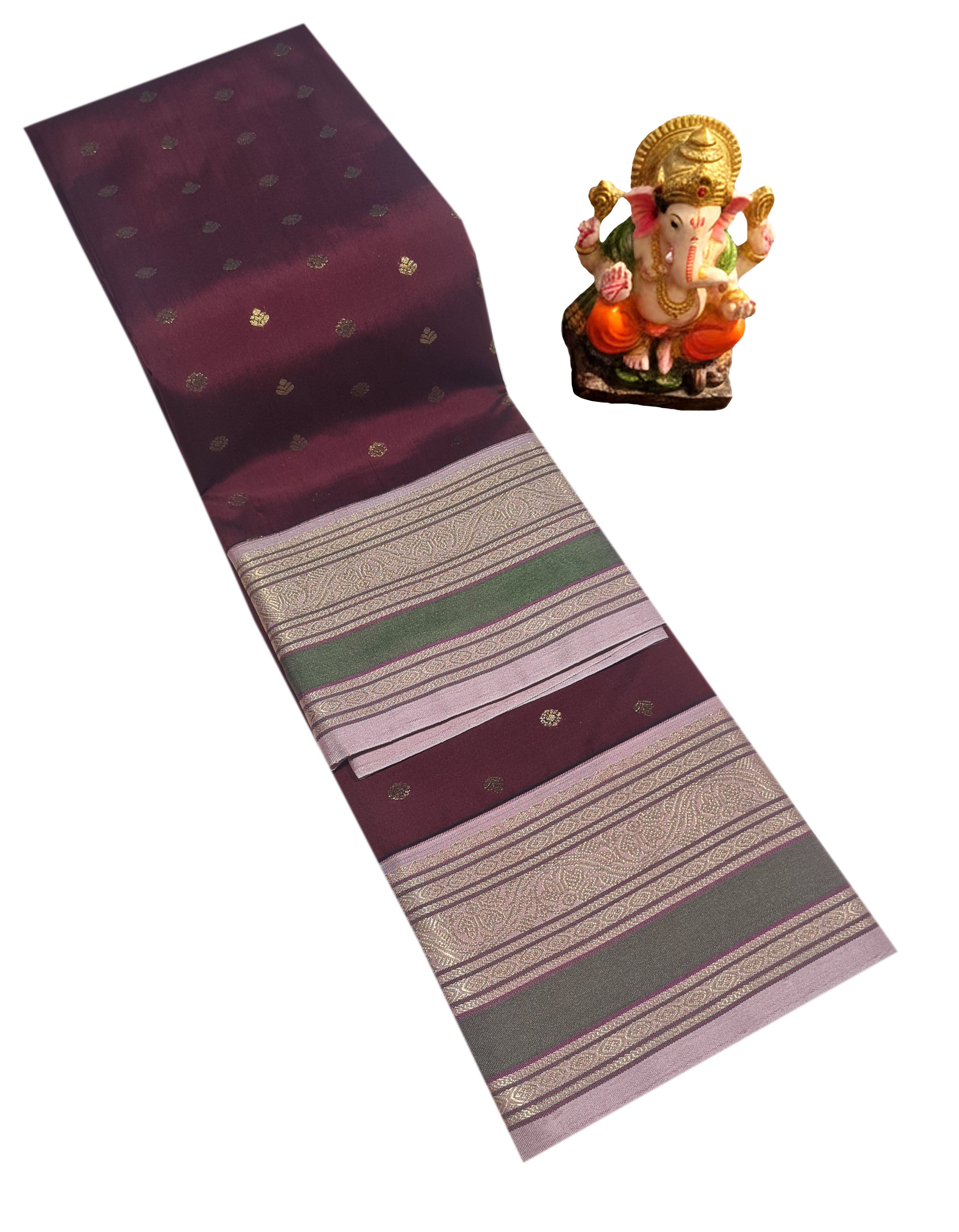 Kanchi Vegan Silk Saree