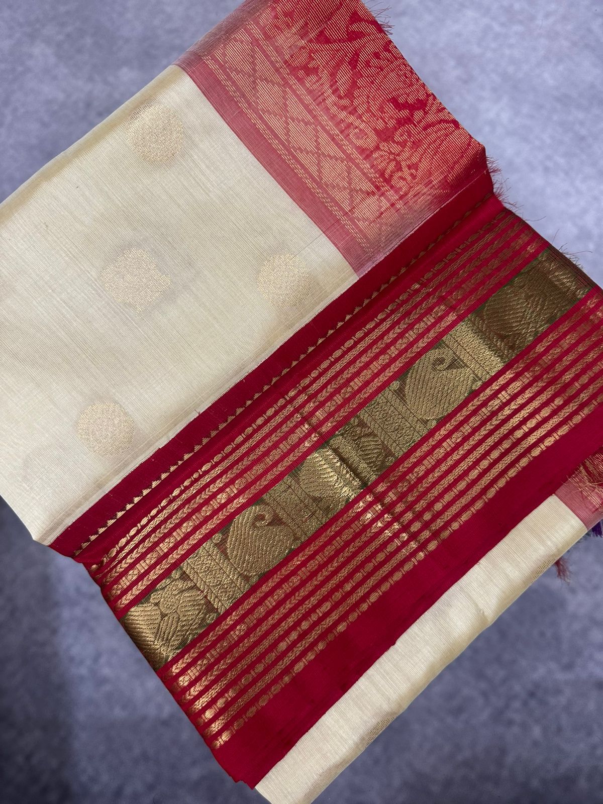 Kanchipuram Pure Silk Cotton Saree