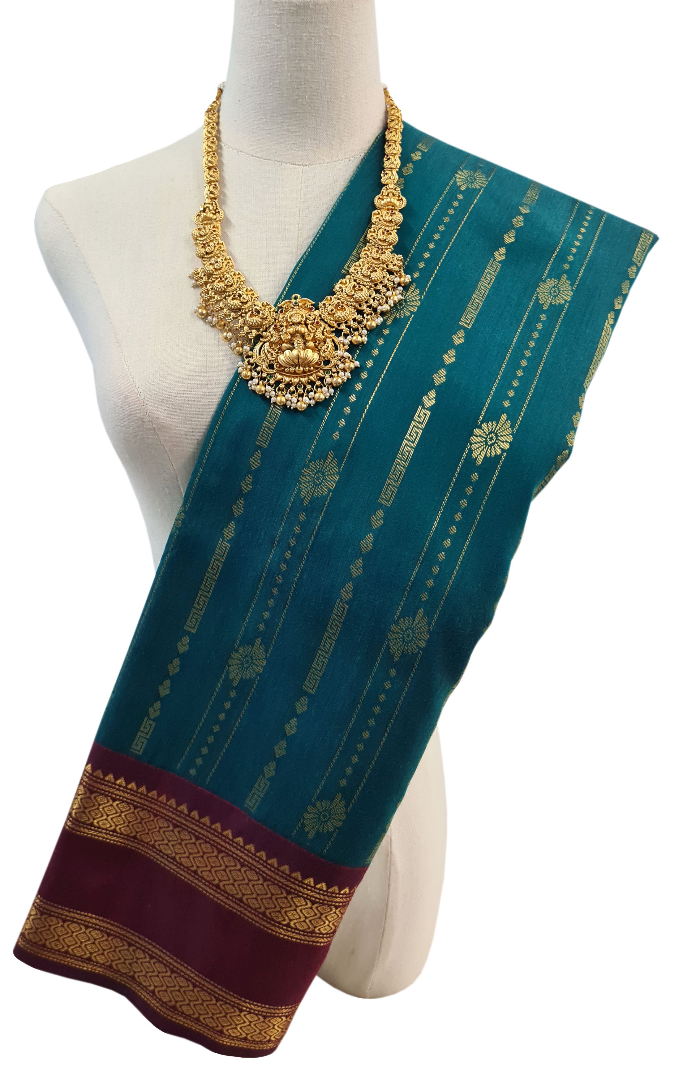 Vairaoosi Agarlic Cotton Silk Sarees