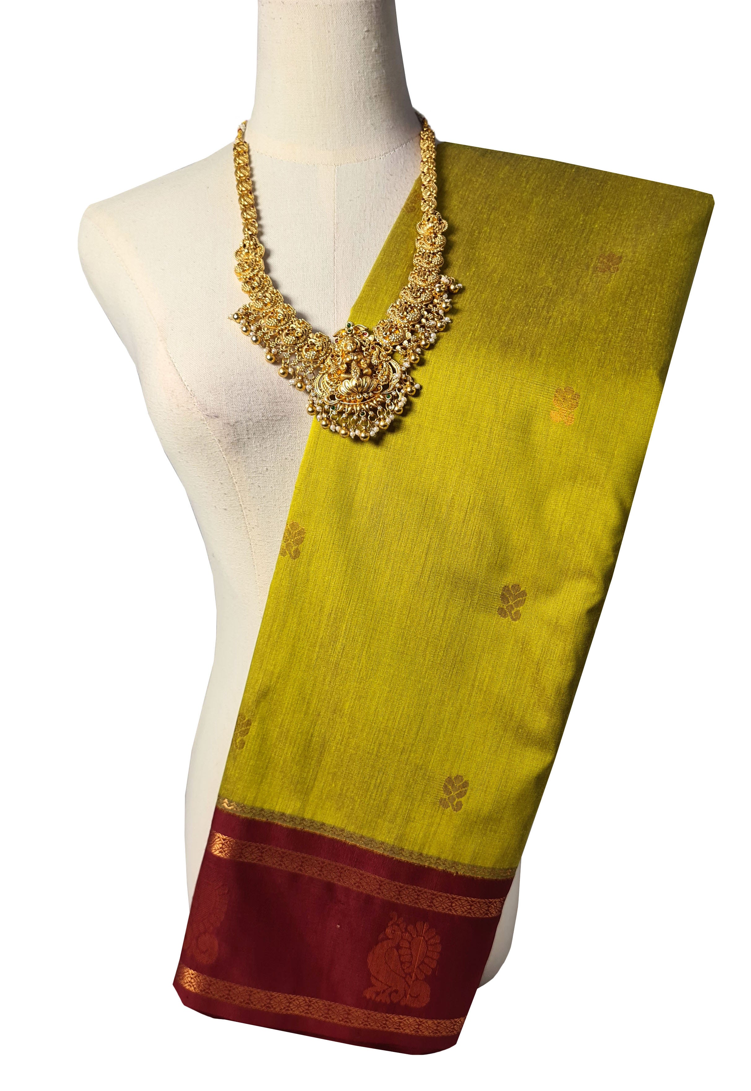 Vairaoosi Agarlic Cotton Silk Sarees