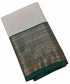 Kanchi Vegan Silk Saree With Contrast Blouse and Rich Jari Pallu
