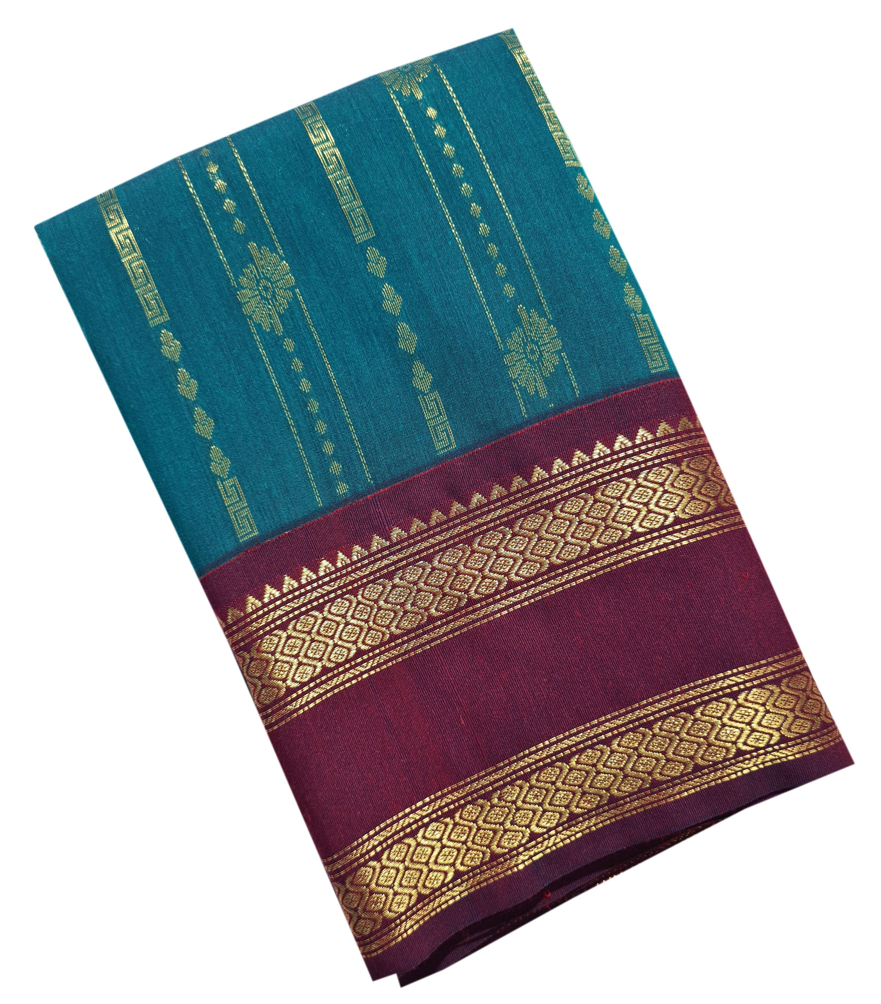 Vairaoosi Agarlic Cotton Silk Sarees