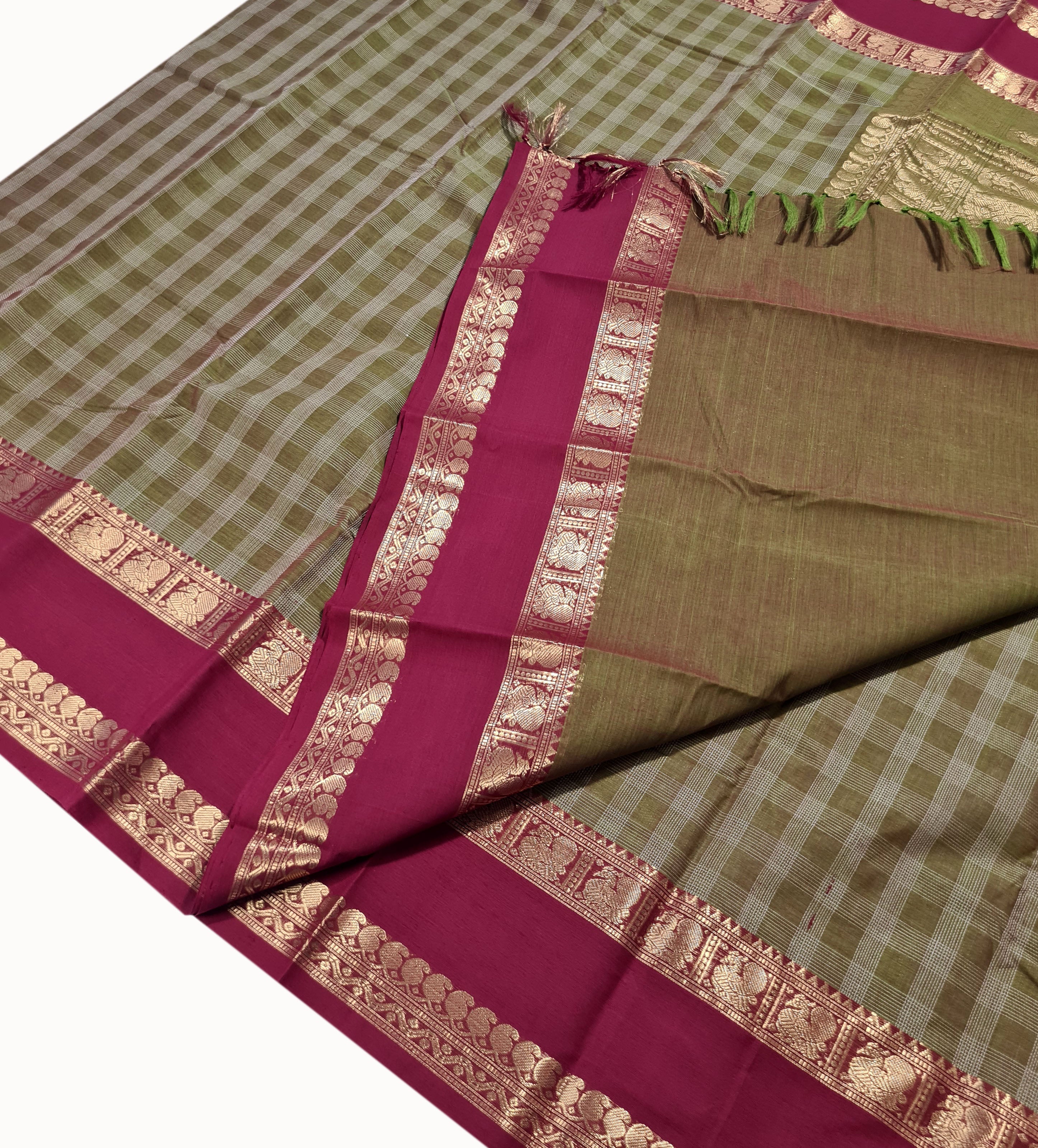 Kanchipuram Pure Cotton Sarees