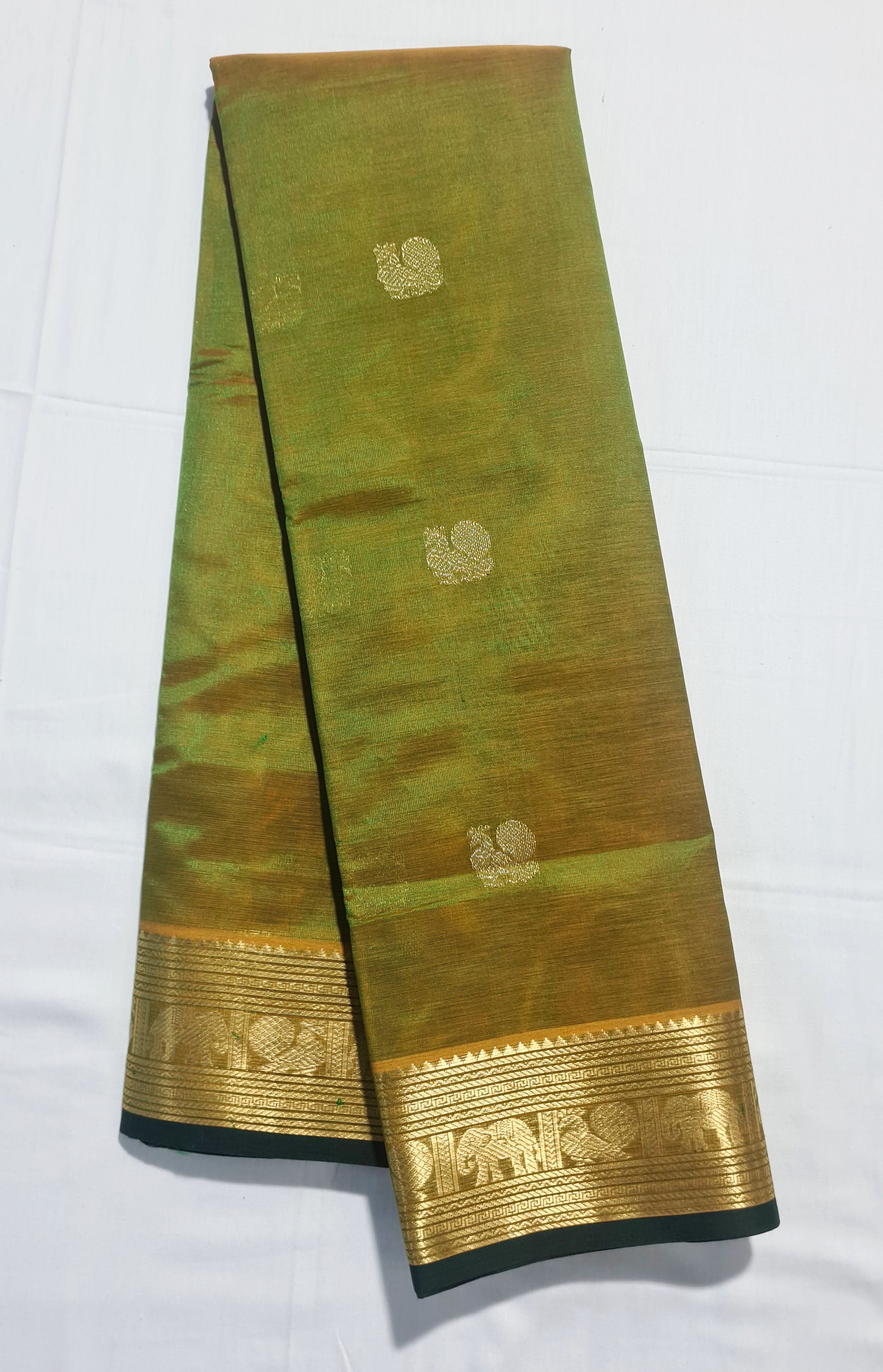 Kanchipuram Pure Silk Cotton Saree