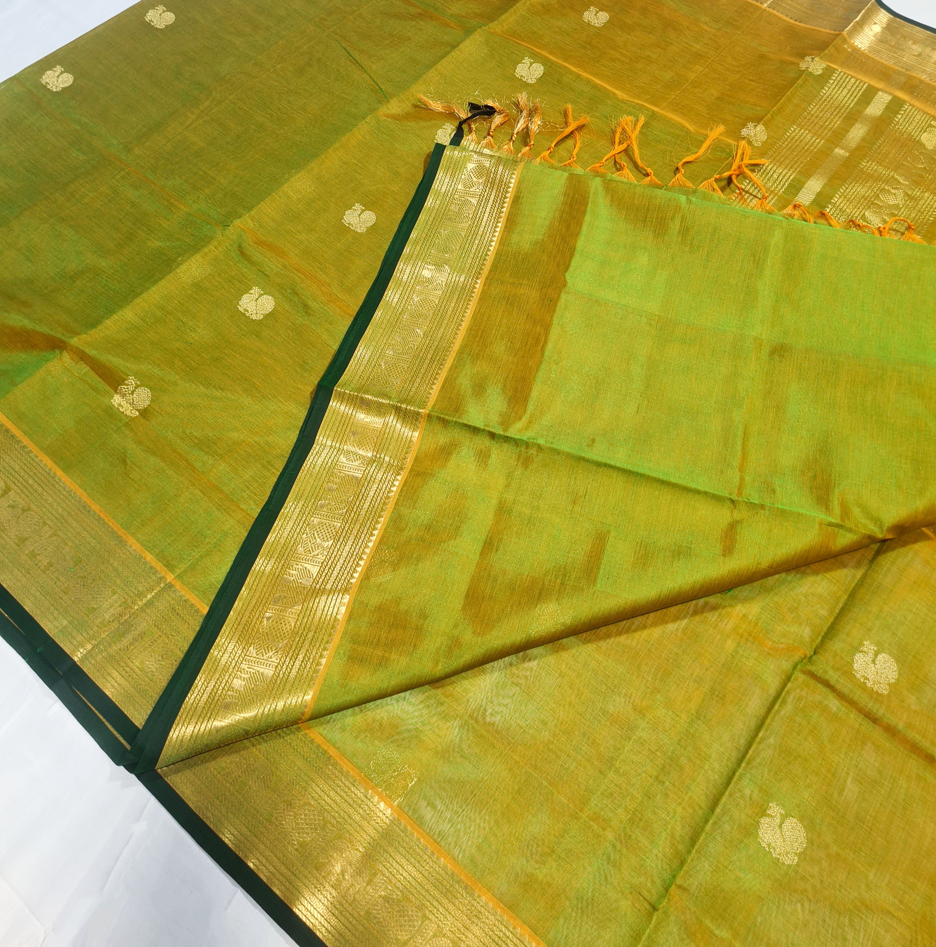 Kanchipuram Pure Silk Cotton Saree