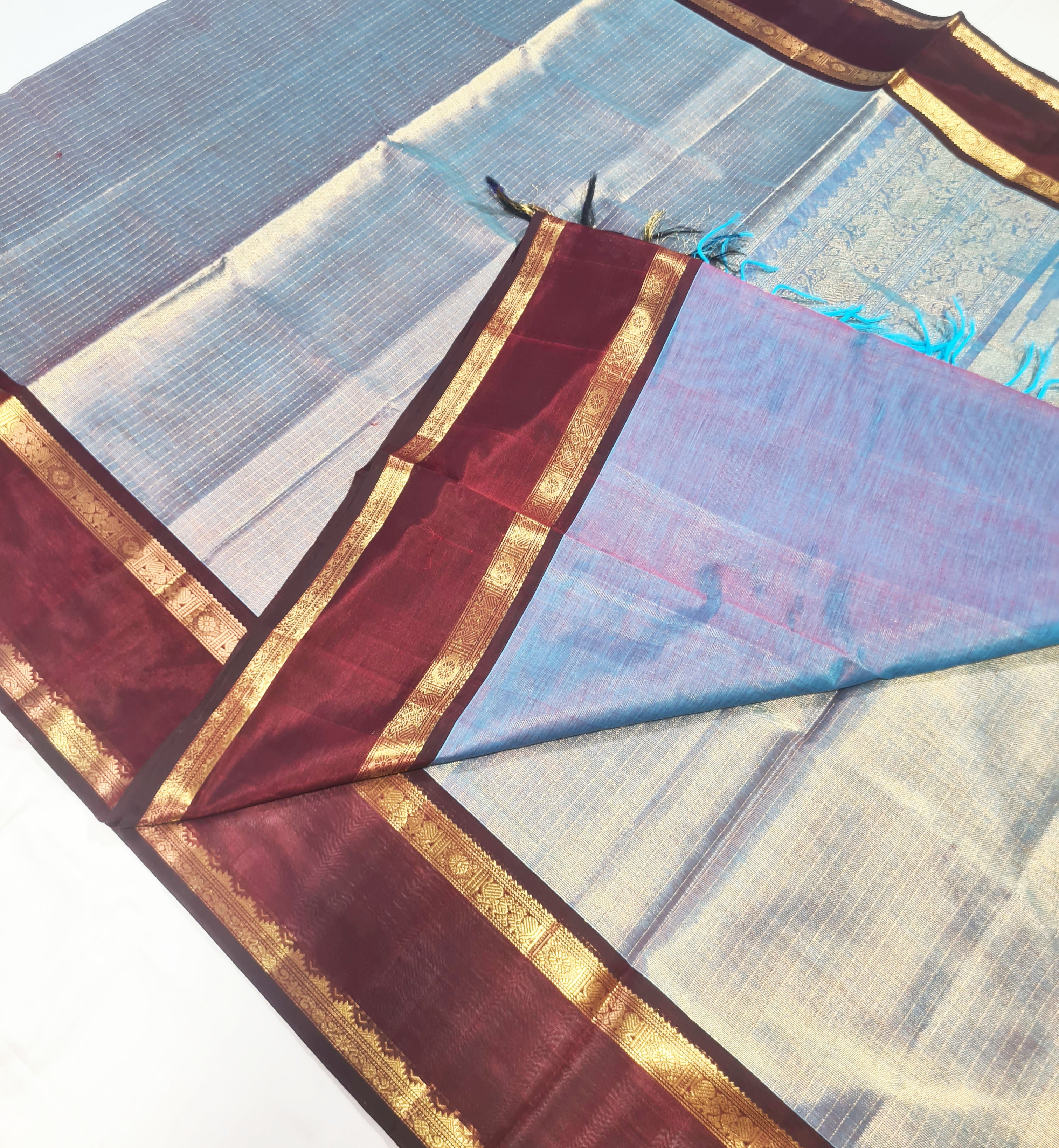 Kanchipuram Pure Silk Cotton Saree