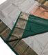 Kanchi Vegan Silk Saree With Contrast Blouse and Rich Jari Pallu