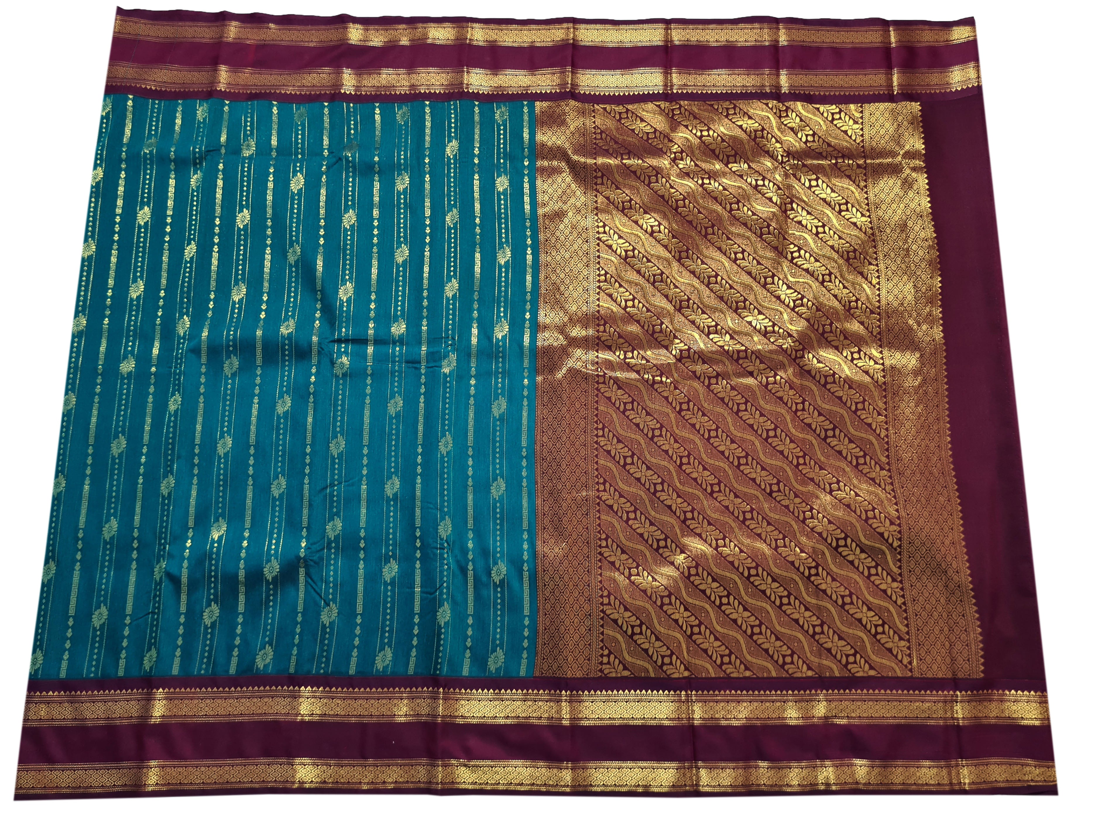 Vairaoosi Agarlic Cotton Silk Sarees
