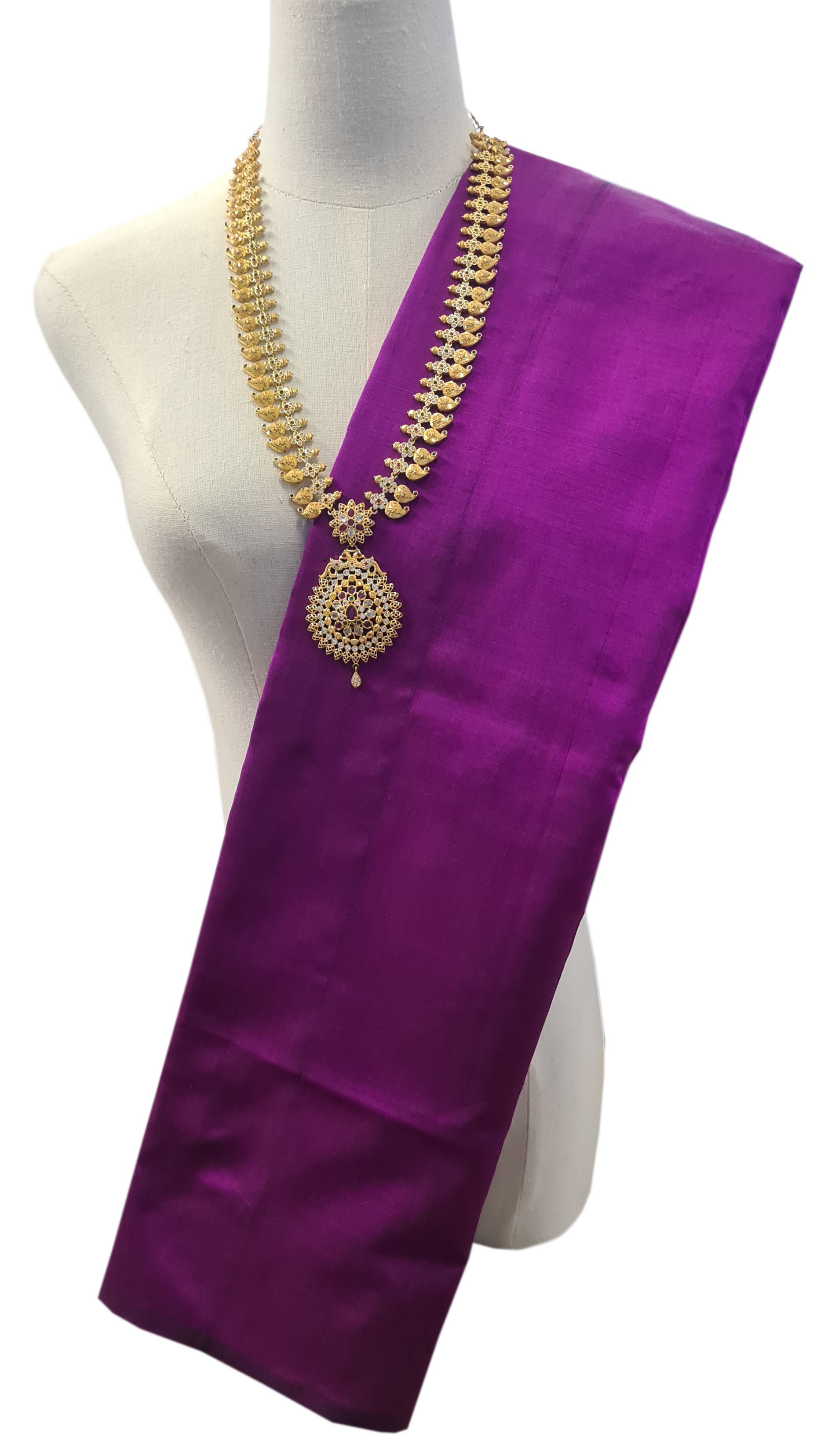 Karishma Cotton Silk Plain Sarees