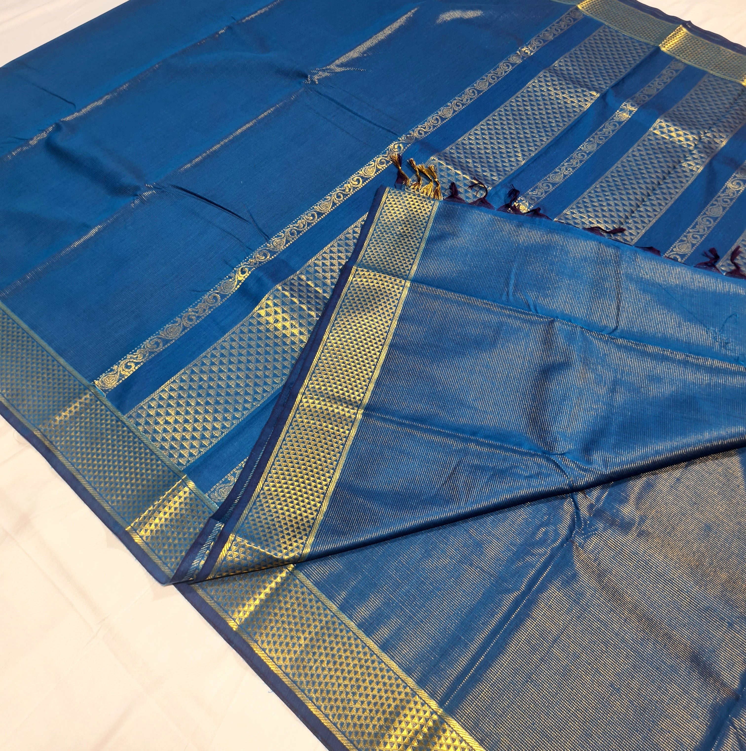 Kanchipuram Agarlic Cotton Sarees
