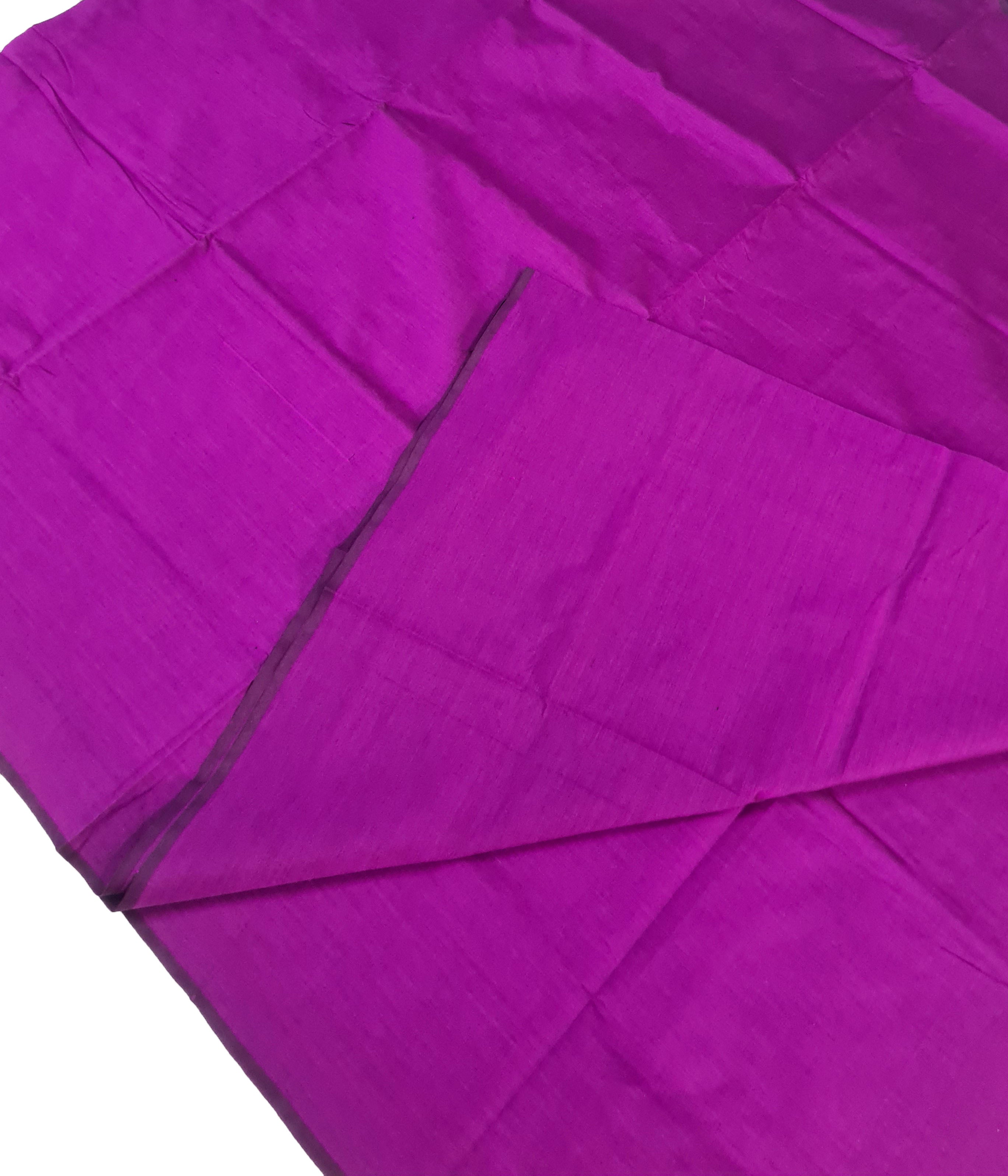 Karishma Cotton Silk Plain Sarees